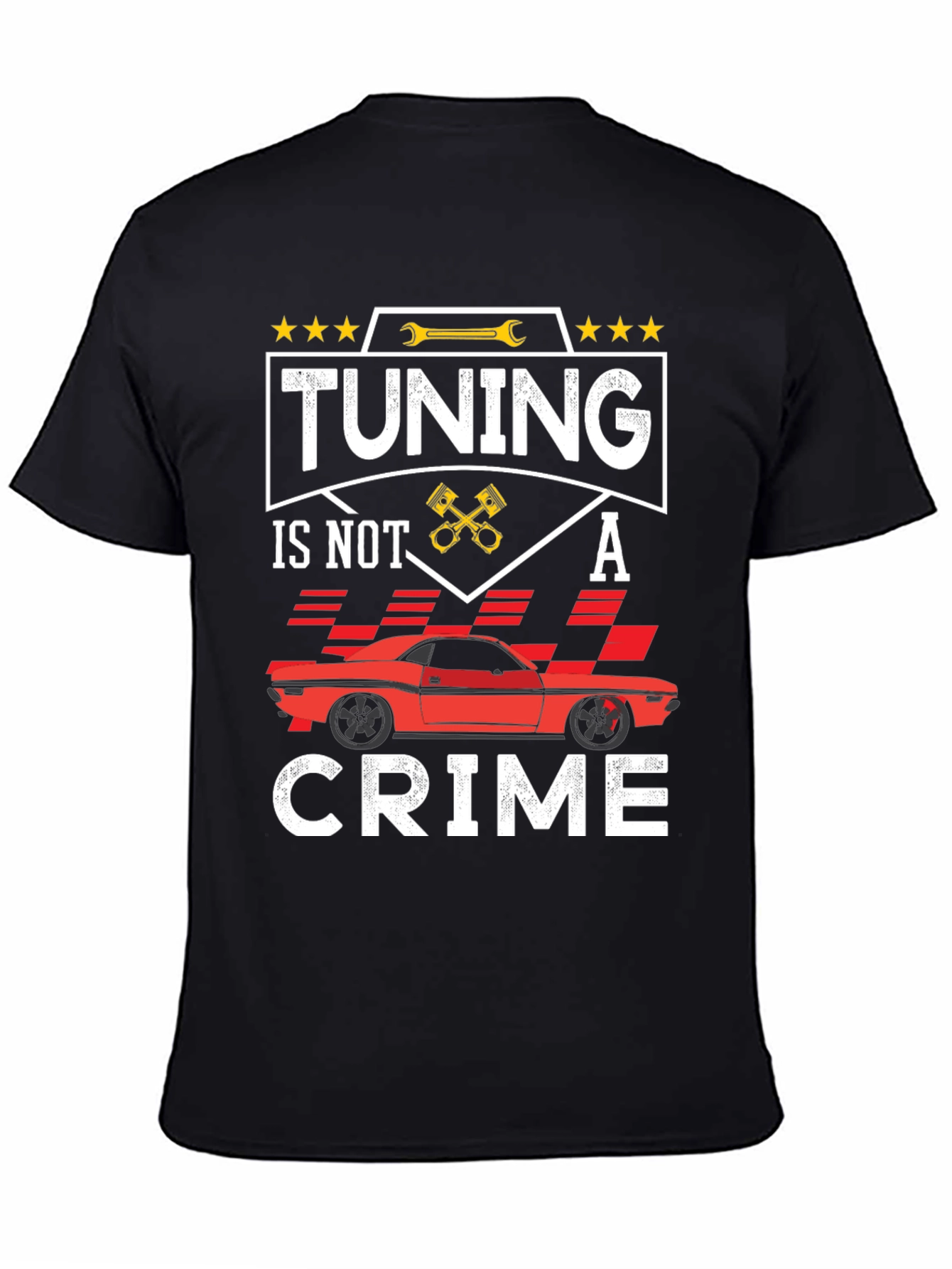 Tuning Is Not A Crime Graphic T-Shirt