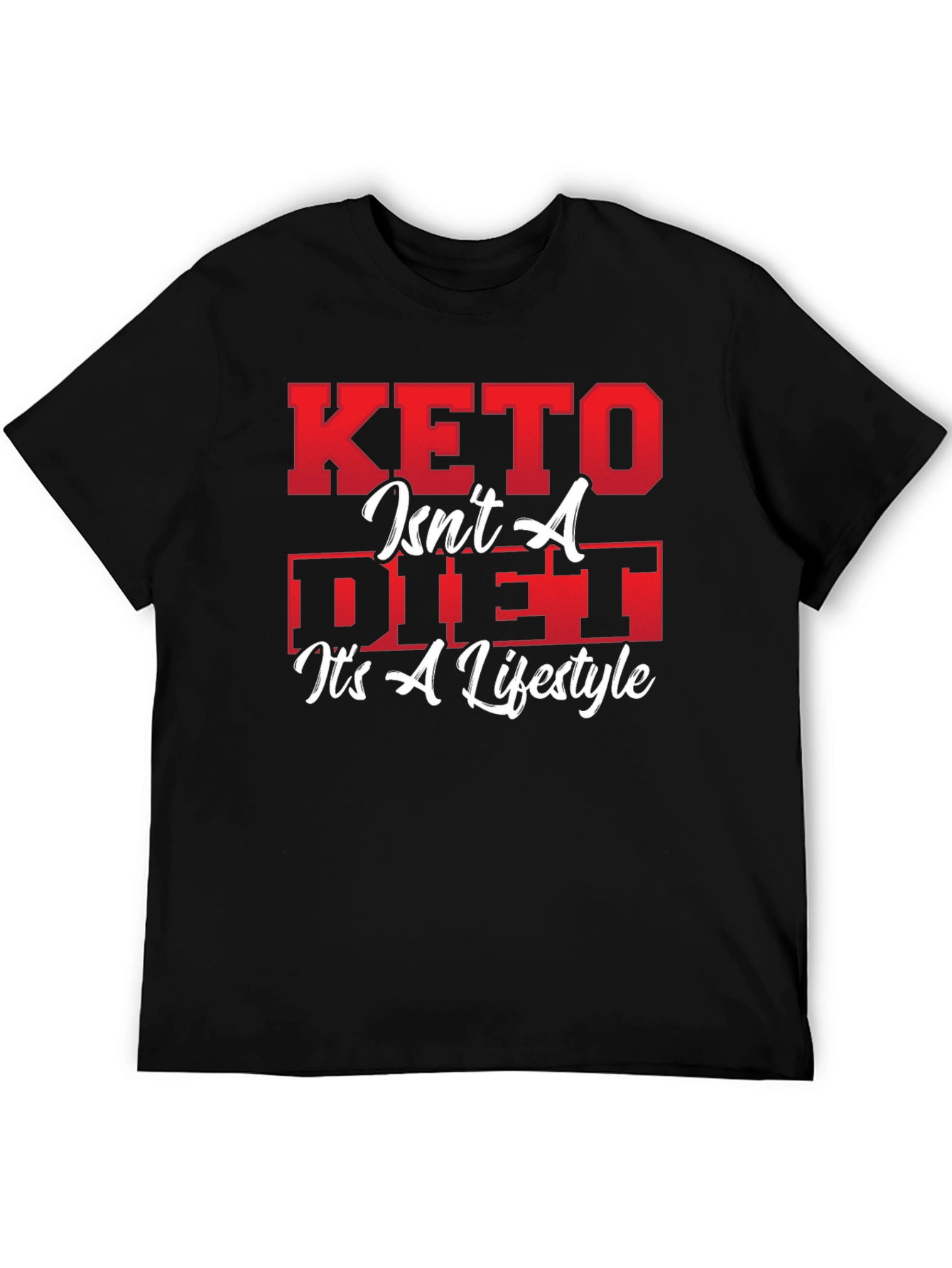 Keto Lifestyle T-Shirt - Black