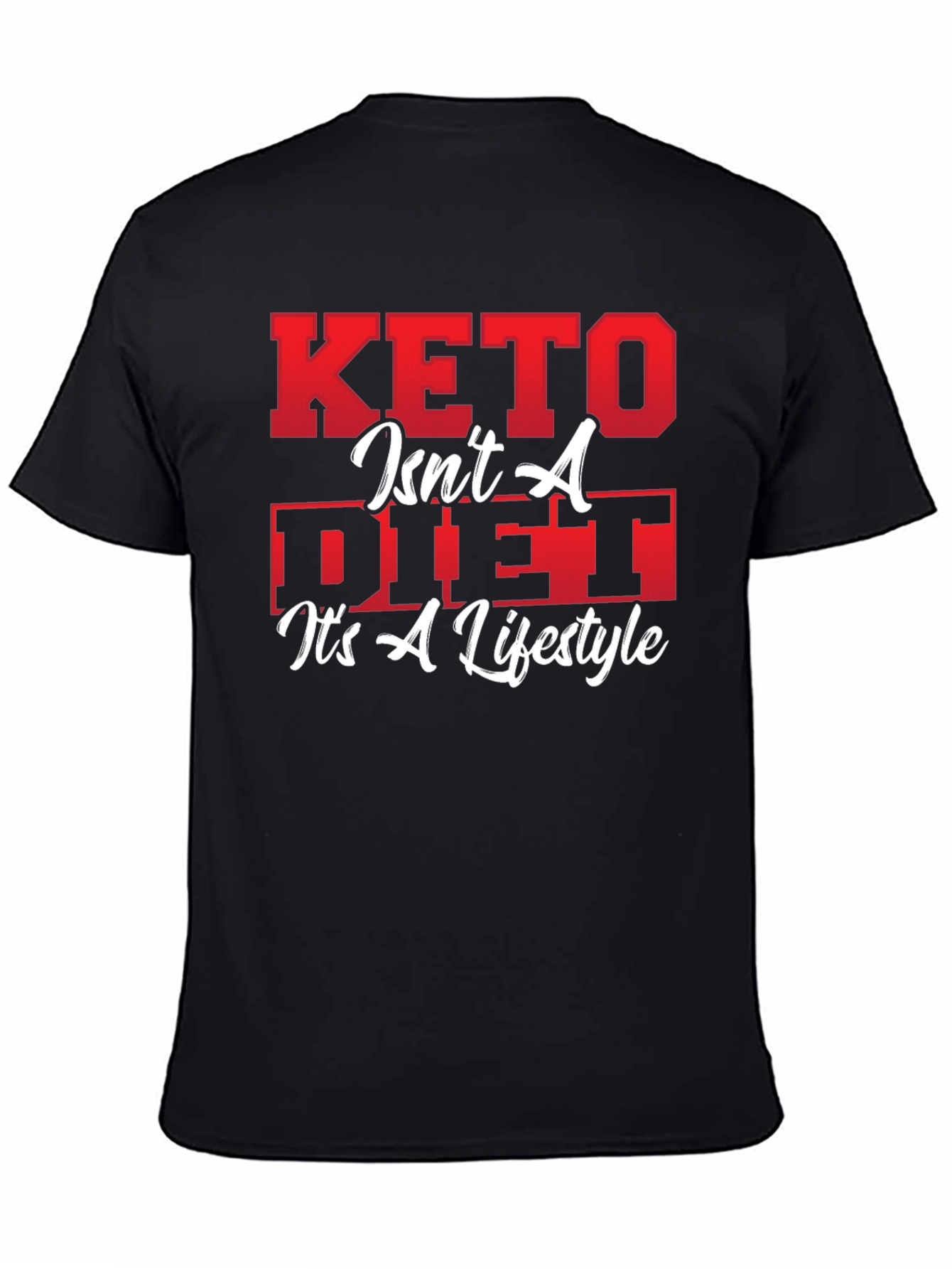 Keto Lifestyle T-Shirt - Black