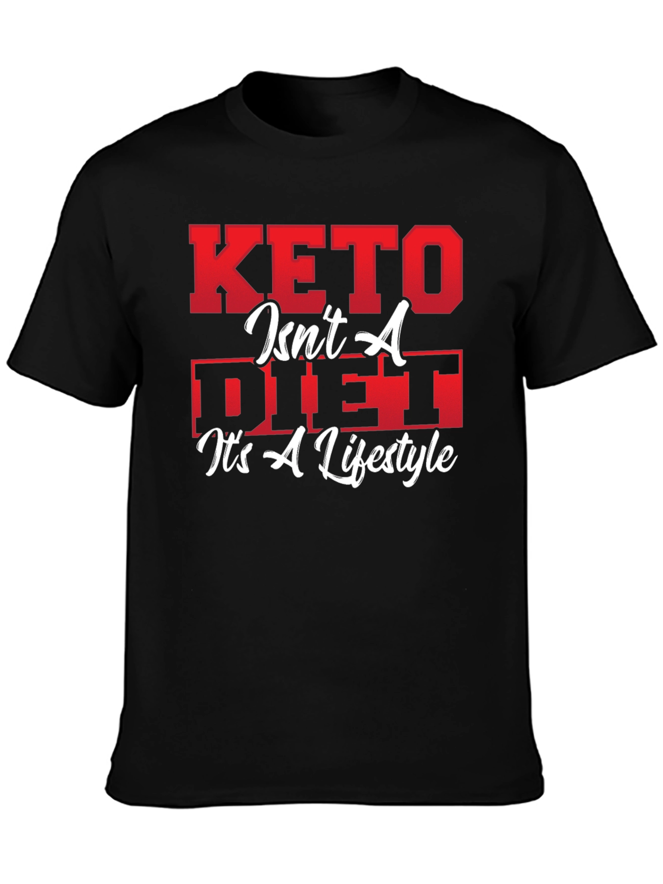 Keto Lifestyle T-Shirt - Black