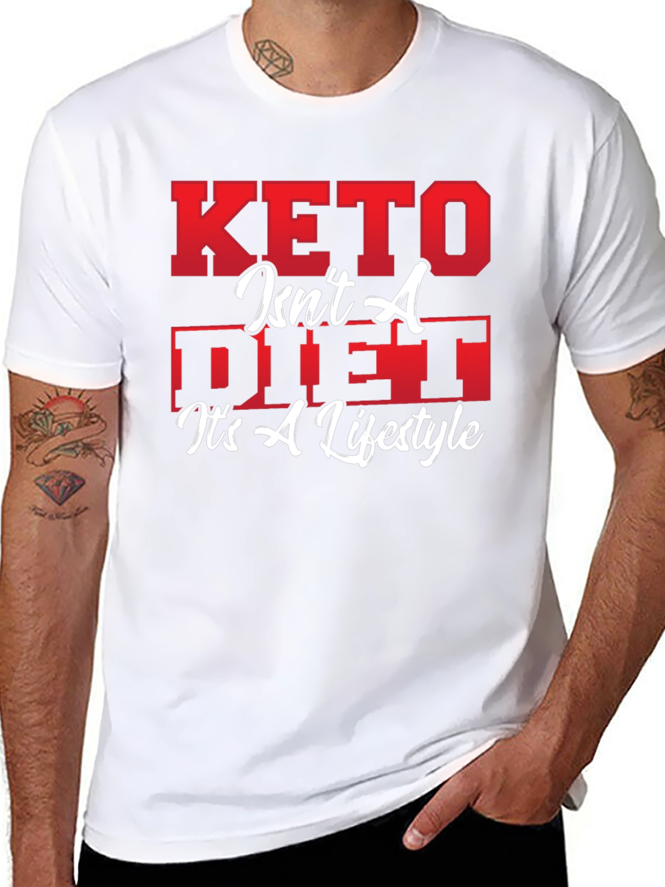 Keto Lifestyle T-Shirt - Black