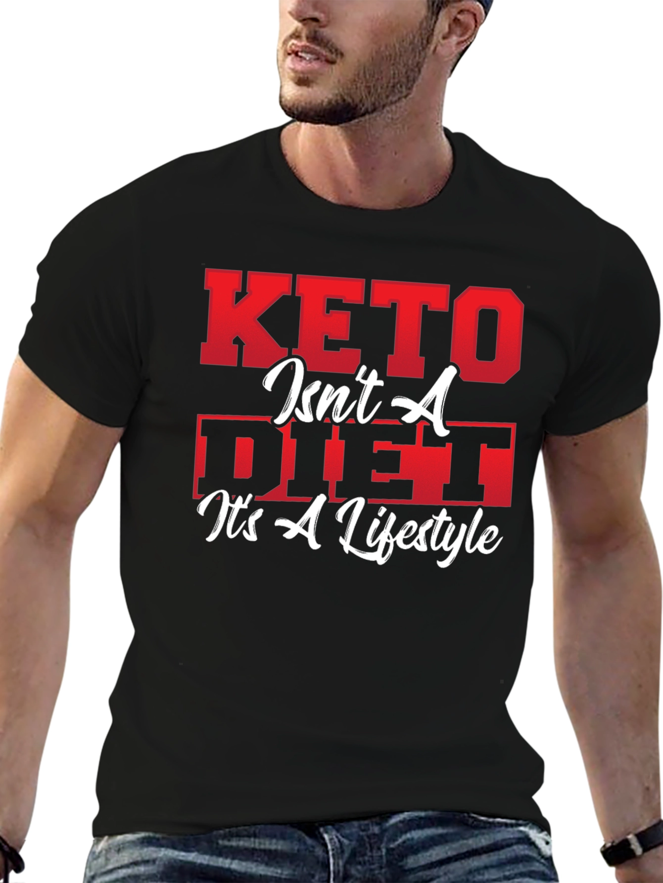 Keto Lifestyle T-Shirt - Black