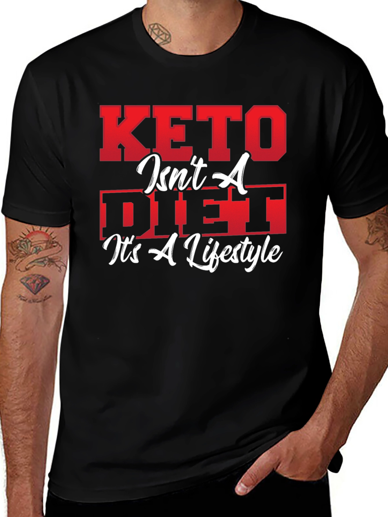 Keto Lifestyle T-Shirt - Black