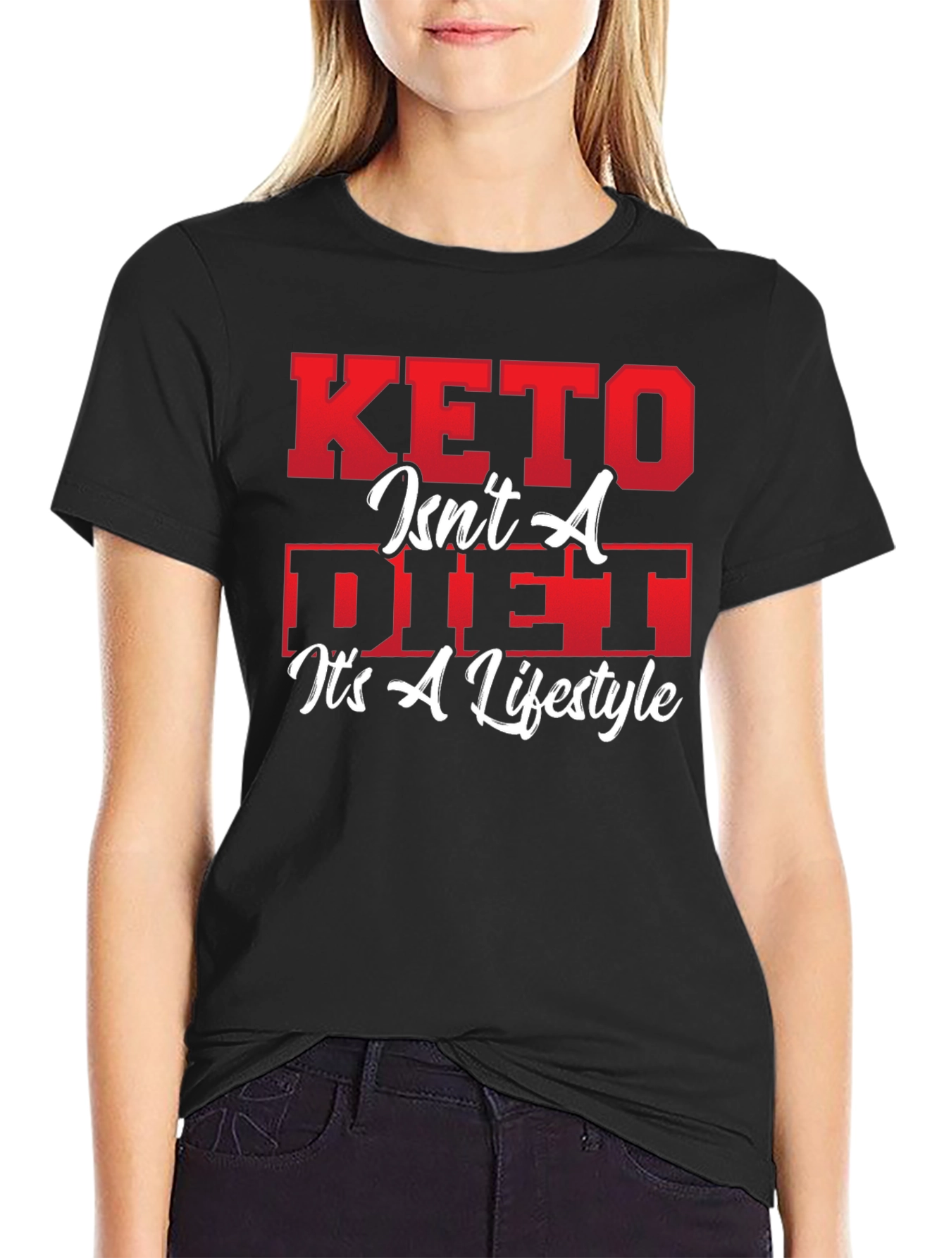 Keto Lifestyle T-Shirt - Black