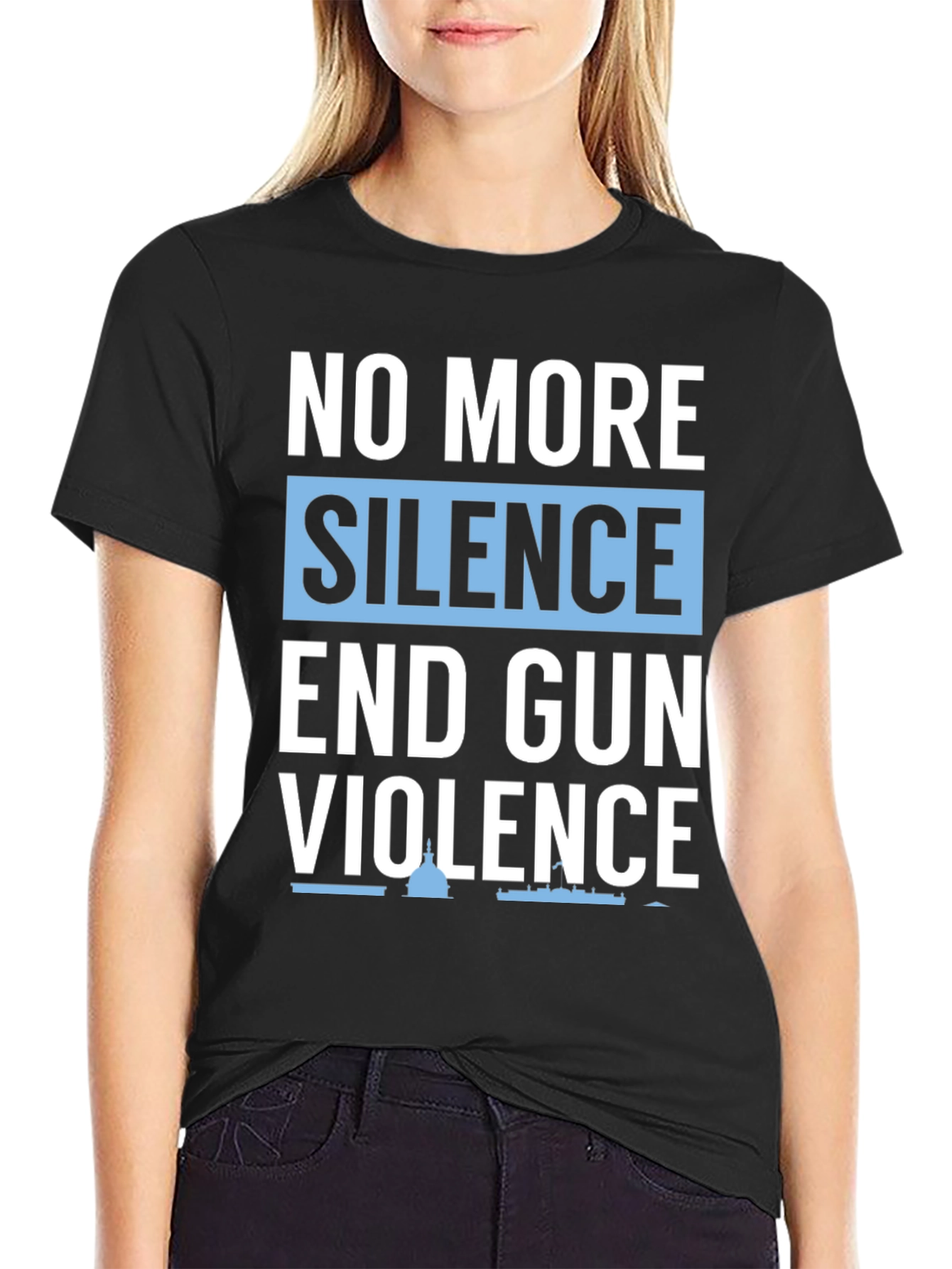 No More Silence End Gun Violence T-Shirt
