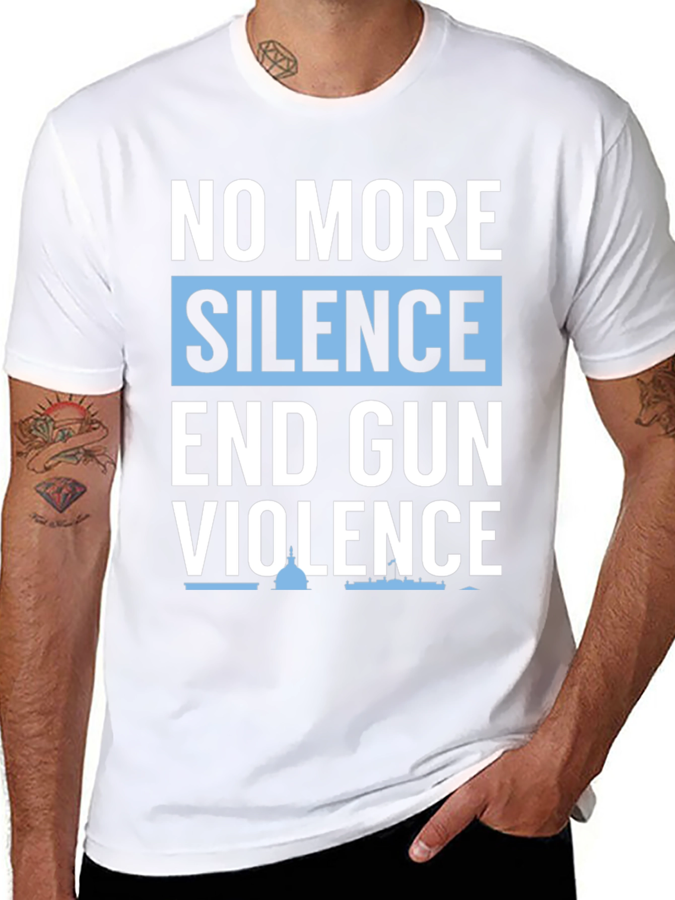 No More Silence End Gun Violence T-Shirt