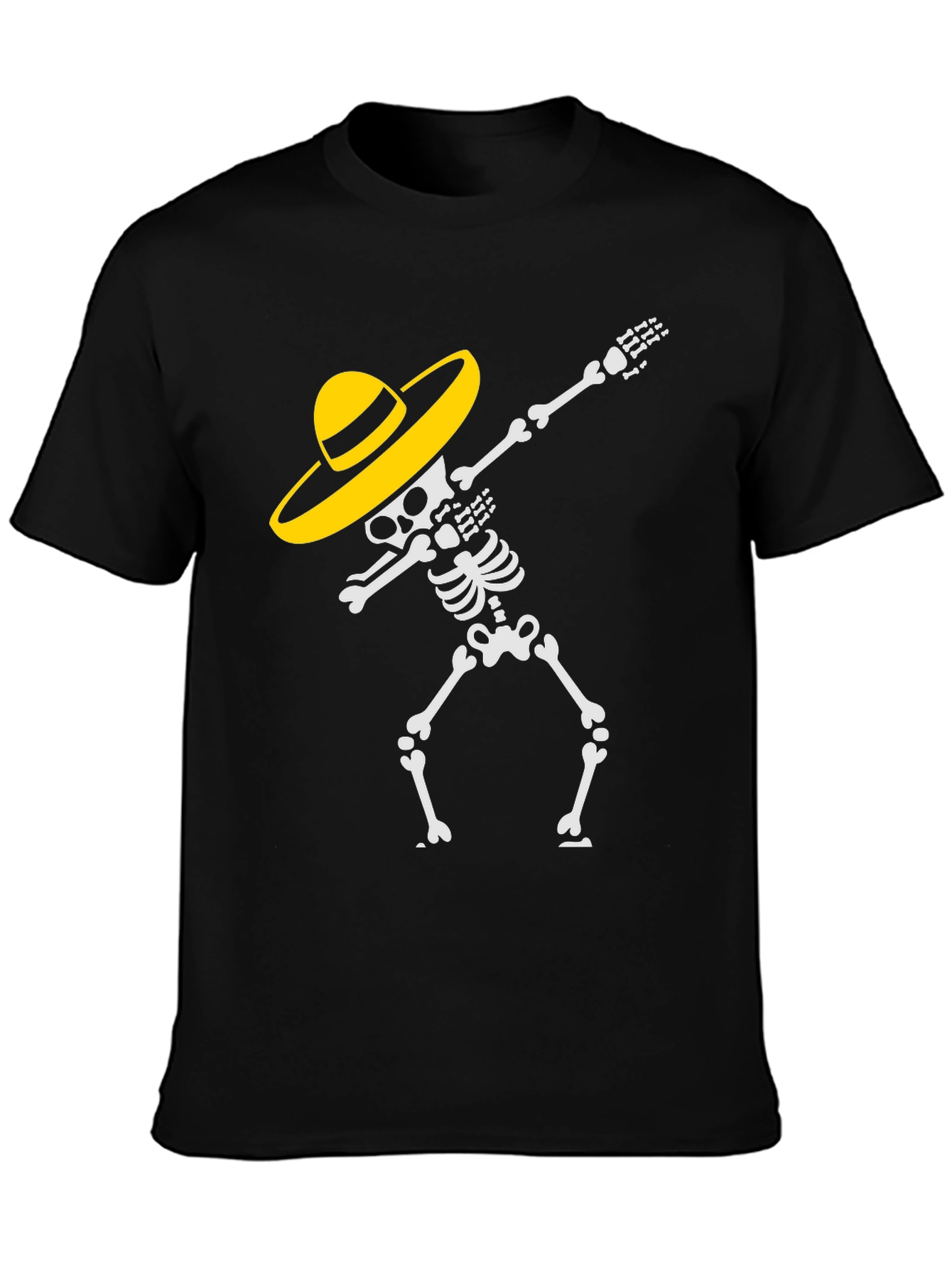 Dabbing Skeleton T-Shirt - Day of the Dead