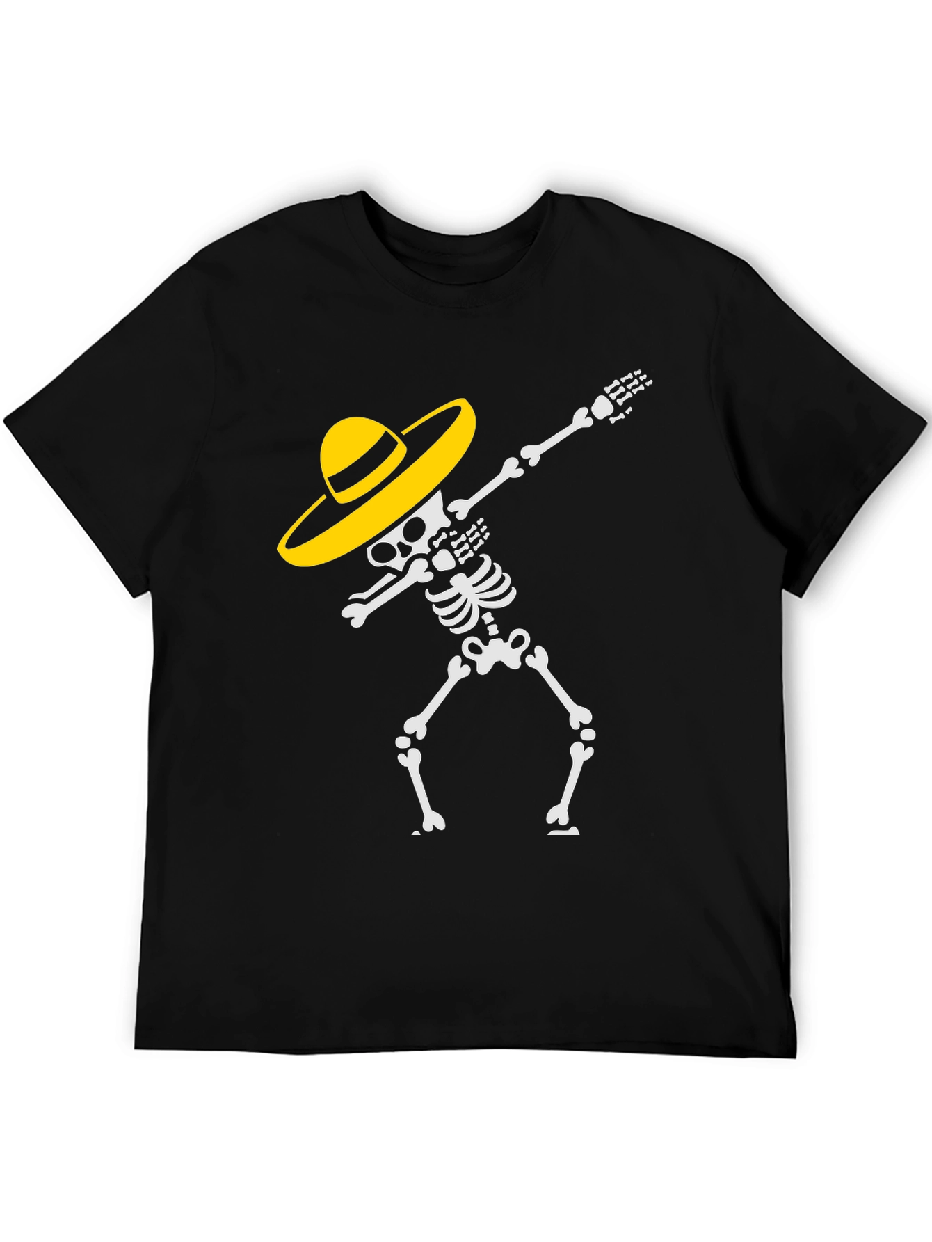 Dabbing Skeleton T-Shirt - Day of the Dead
