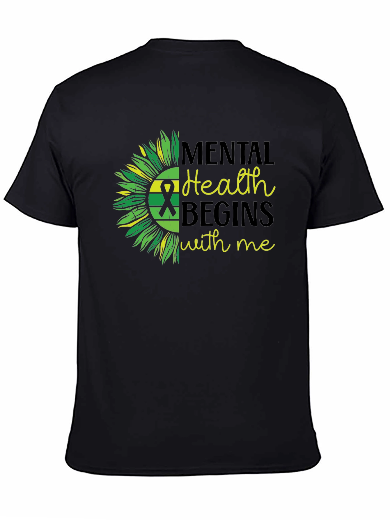 Mental Health Awareness Sunflower T-Shirt