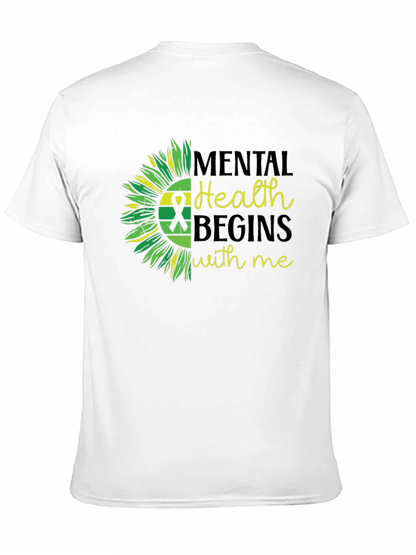 Mental Health Awareness Sunflower T-Shirt