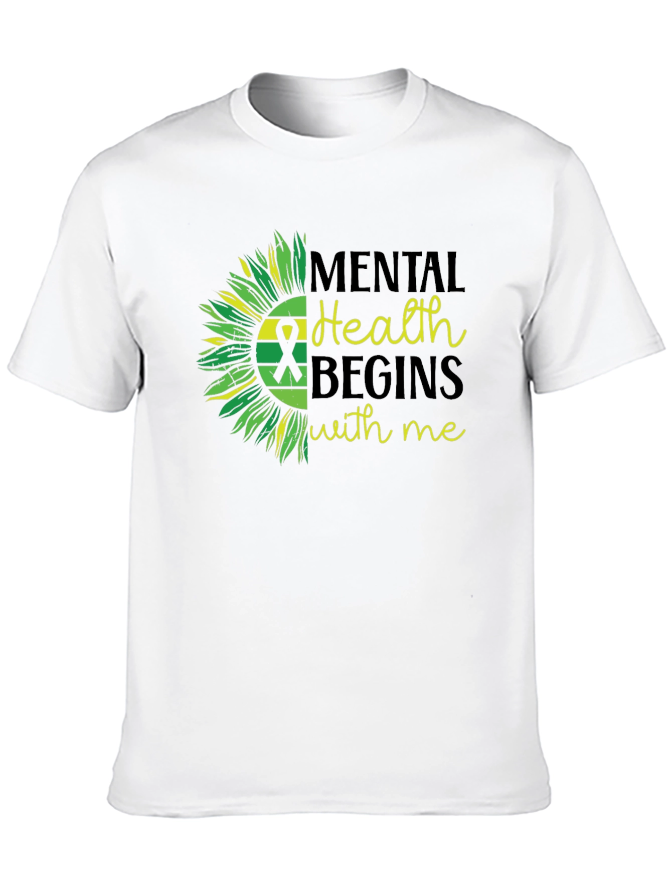 Mental Health Awareness Sunflower T-Shirt