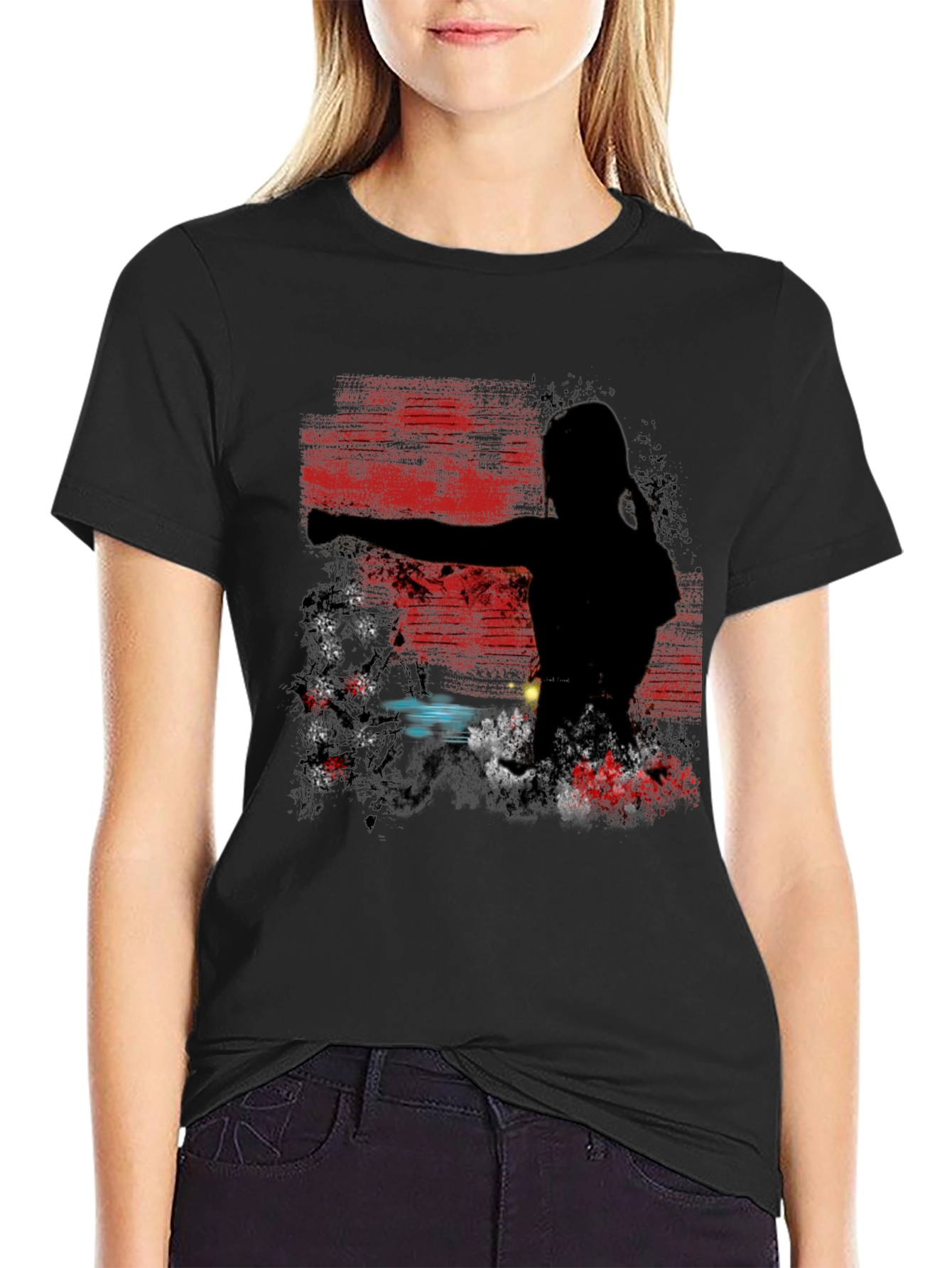 Martial Arts Silhouette T-Shirt