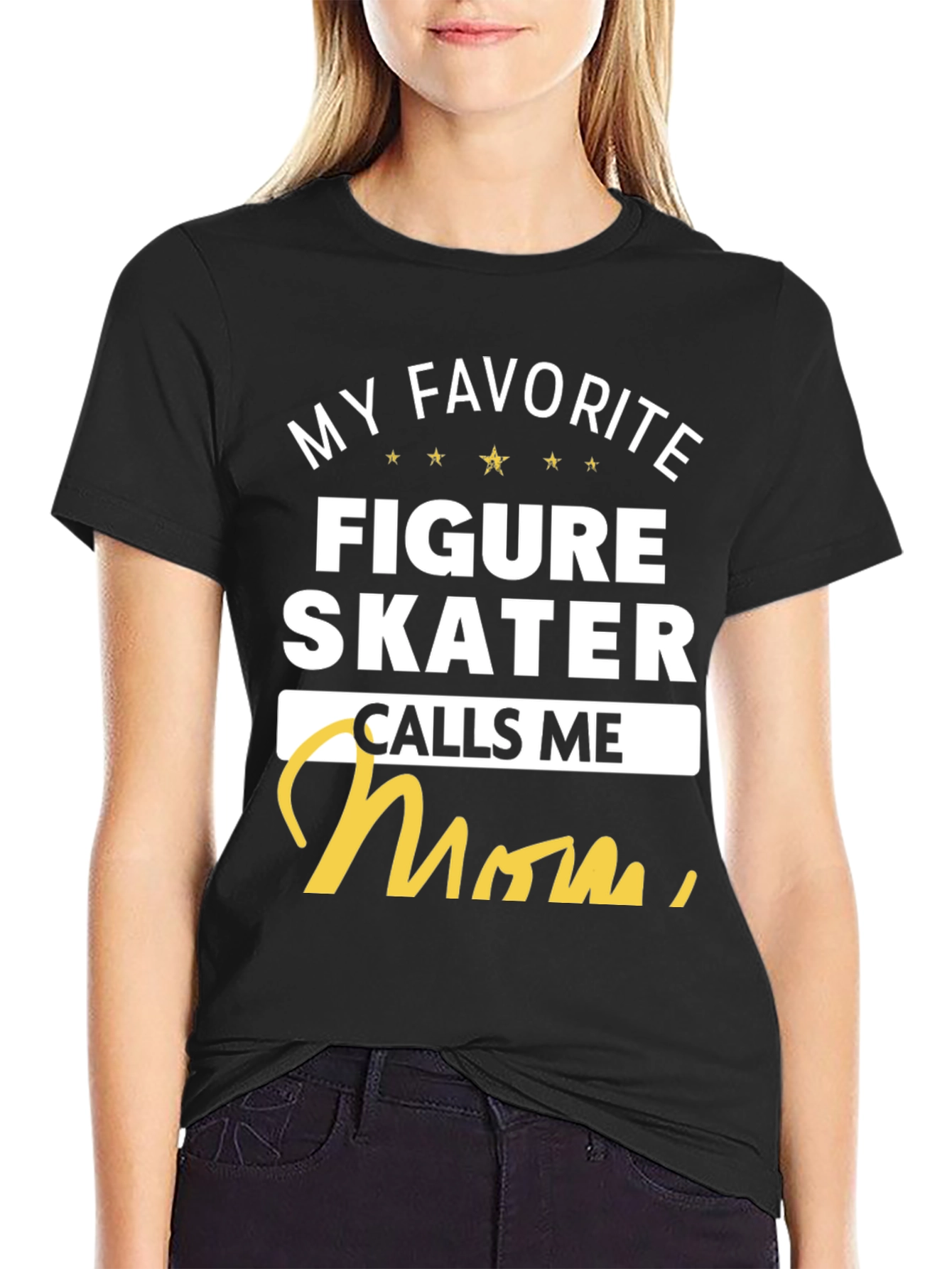 My Favorite Figure Skater Calls Me Mom T-Shirt