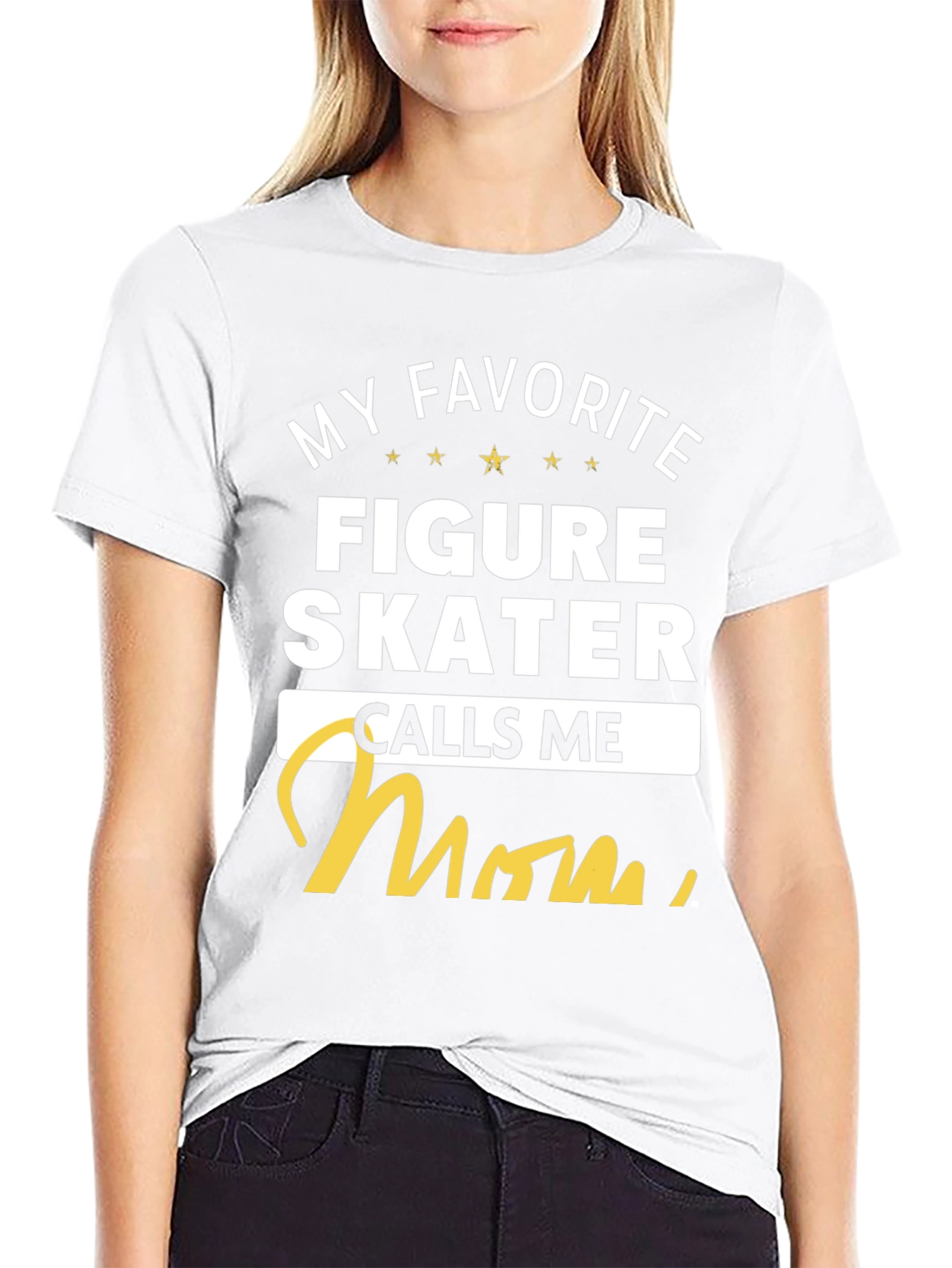 My Favorite Figure Skater Calls Me Mom T-Shirt