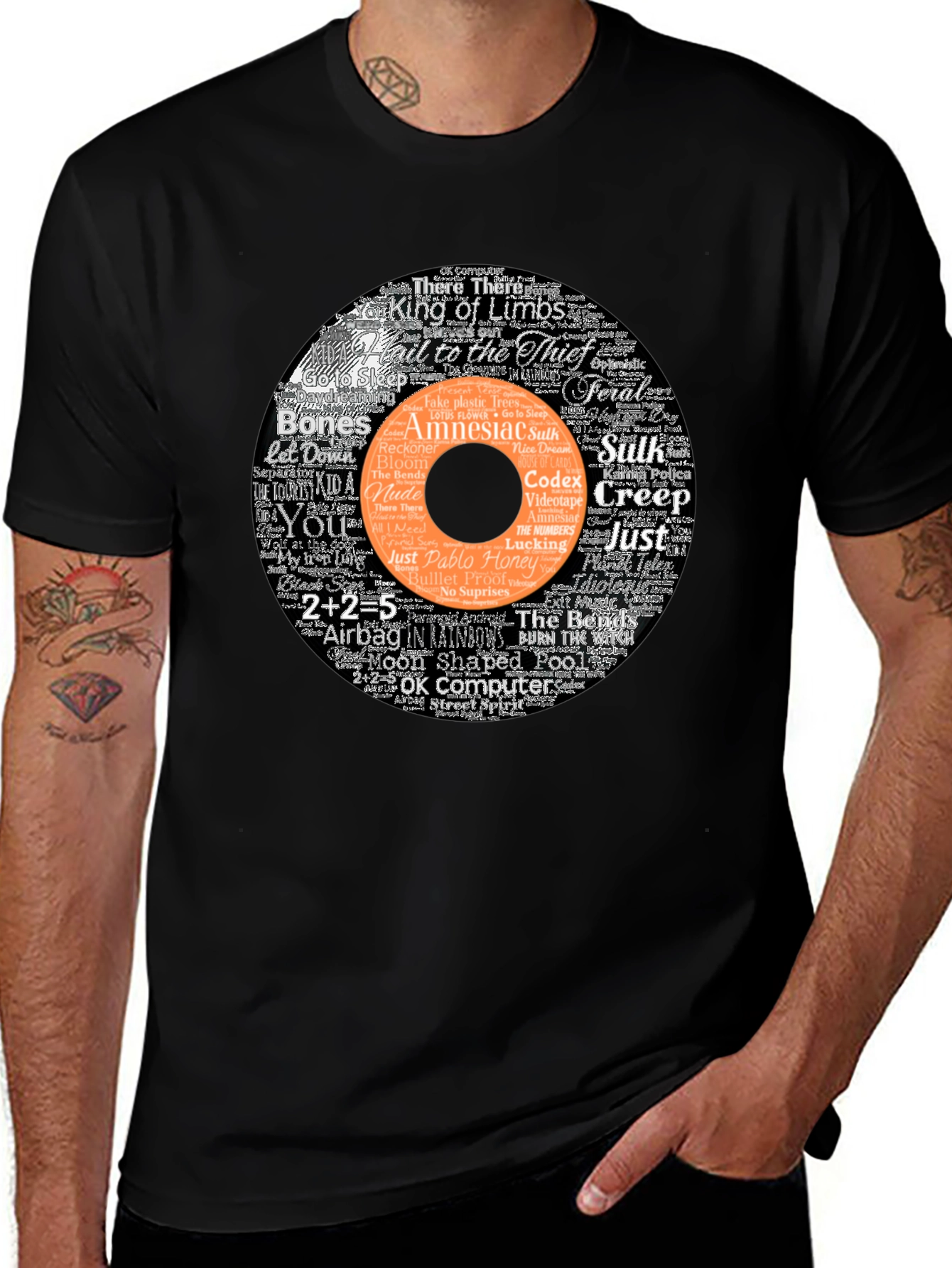 Radiohead Album T-Shirt - Unique Band Tee