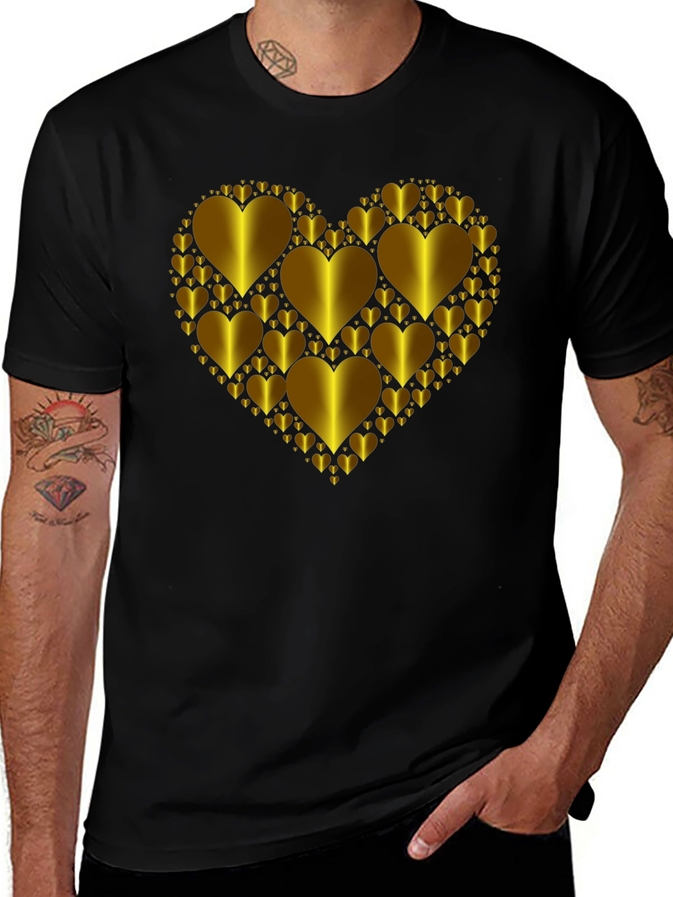 Heart of Gold Graphic Tee - Modern Fit