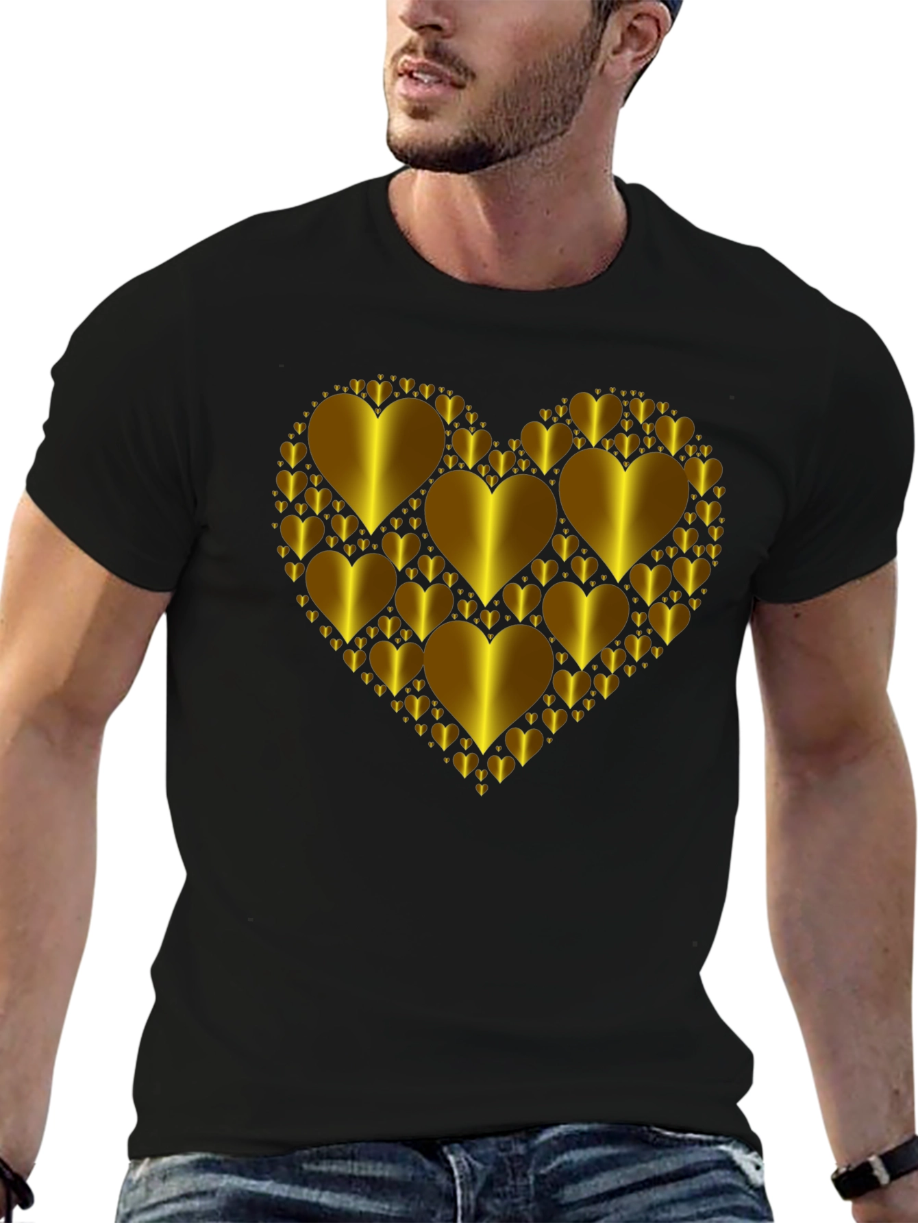 Heart of Gold Graphic Tee - Modern Fit