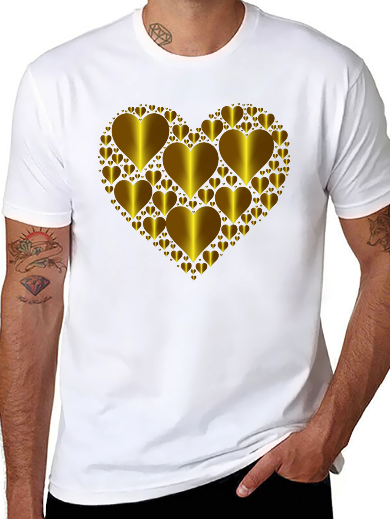 Heart of Gold Graphic Tee - Modern Fit