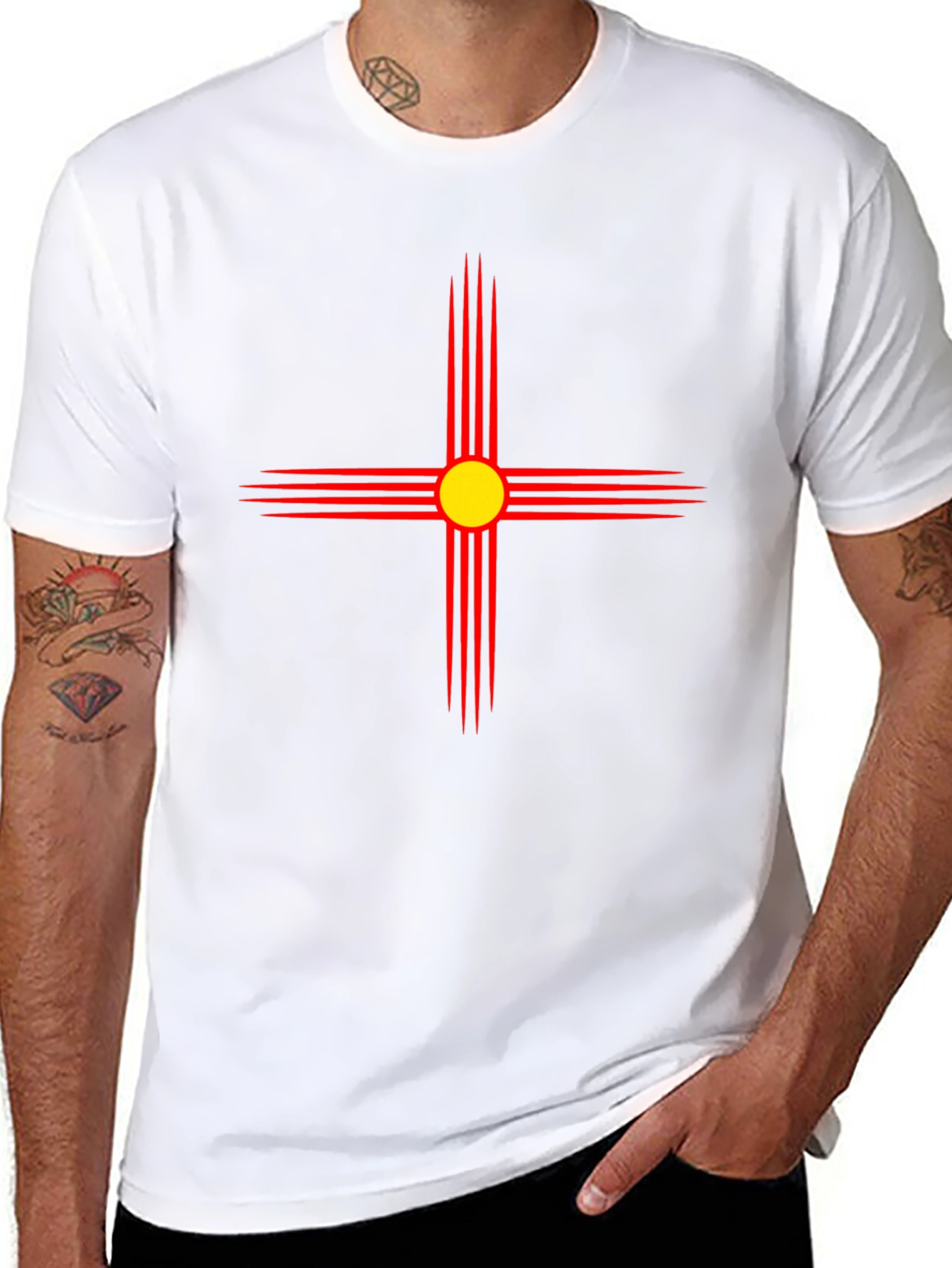 Southwestern Sun Black T-Shirt