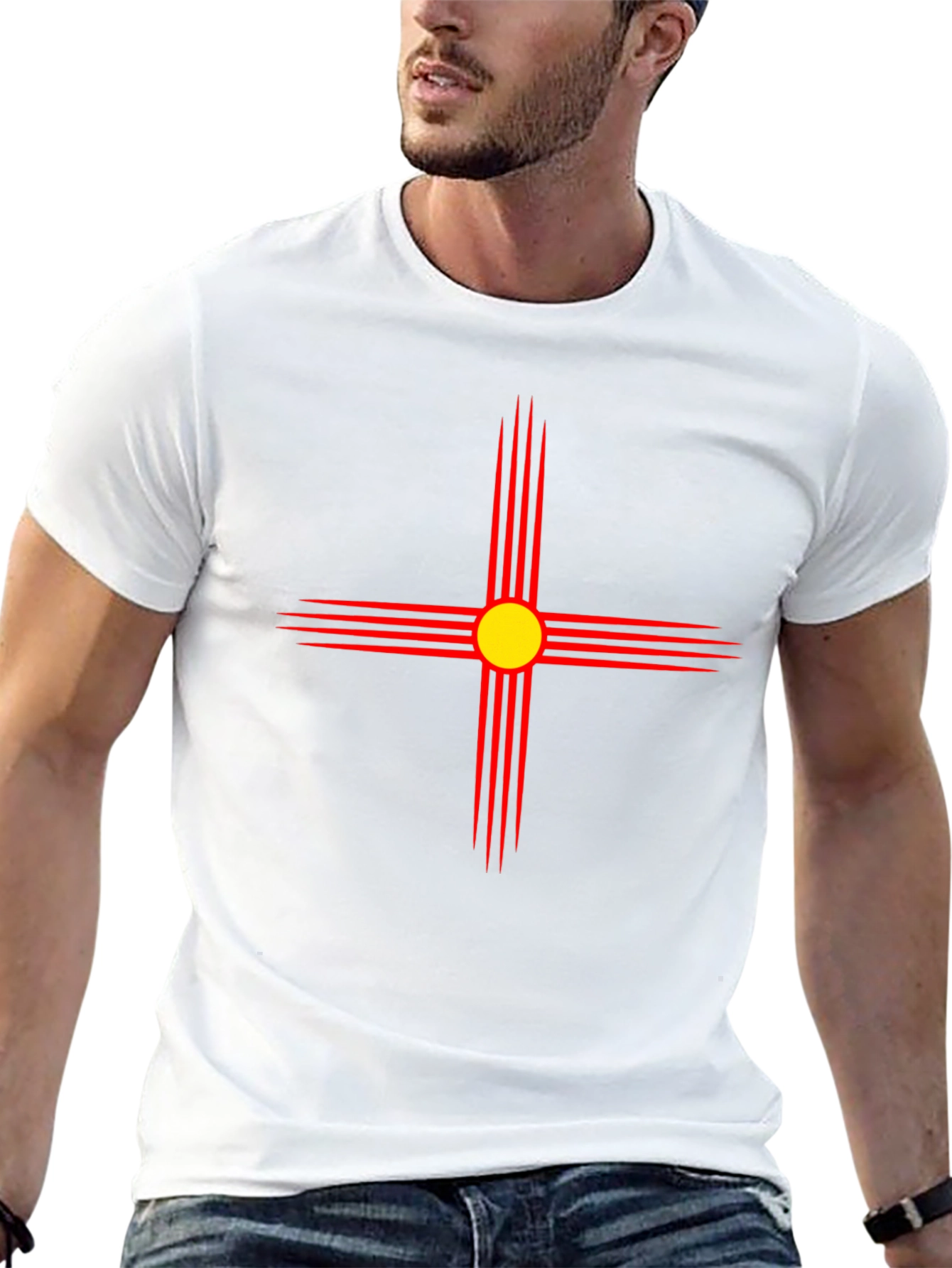 Southwestern Sun Black T-Shirt