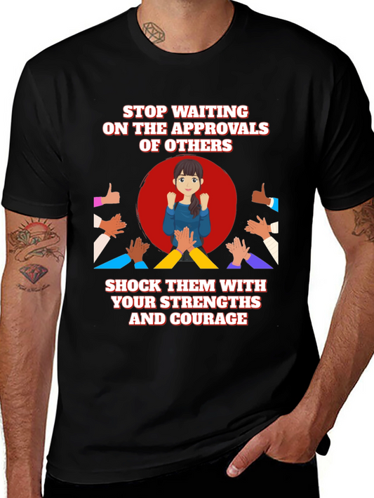 Empowerment T-Shirt: Strengths & Courage Design
