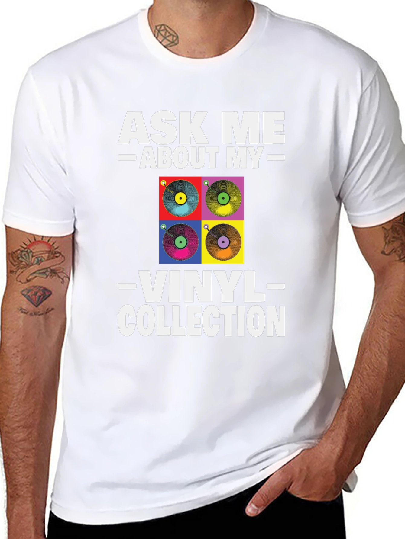 Ask Me About My Vinyl Collection T-Shirt