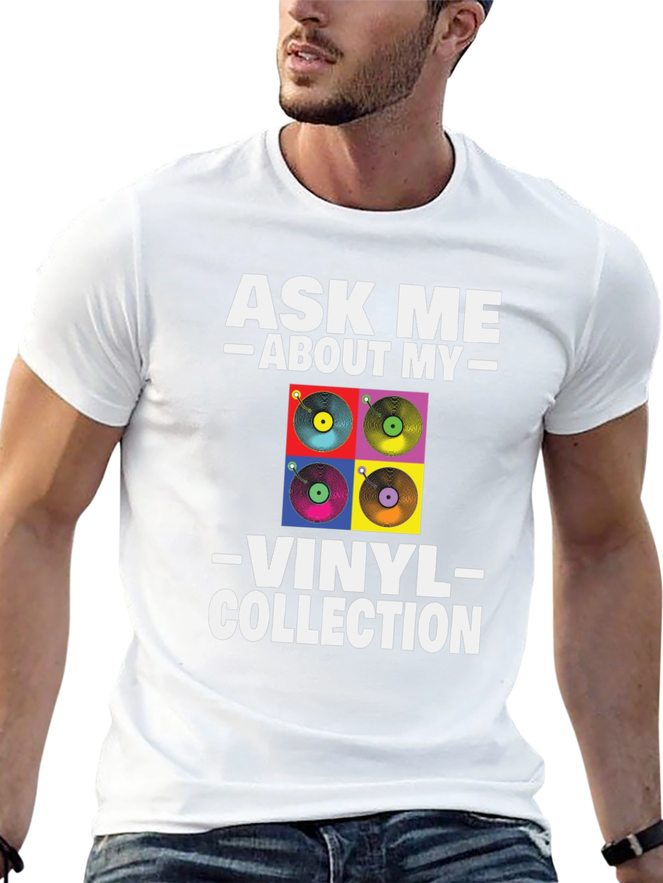 Ask Me About My Vinyl Collection T-Shirt