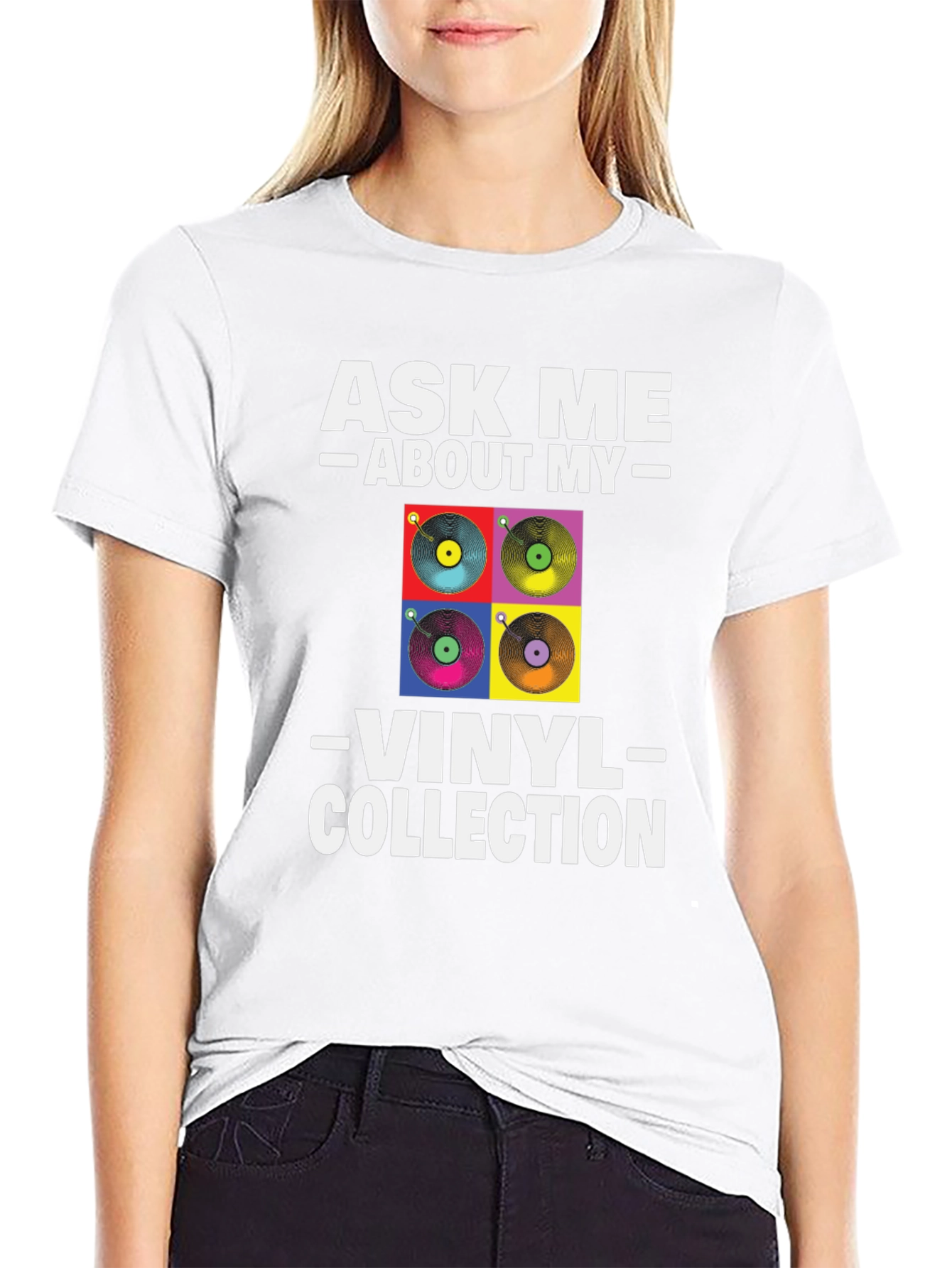 Ask Me About My Vinyl Collection T-Shirt