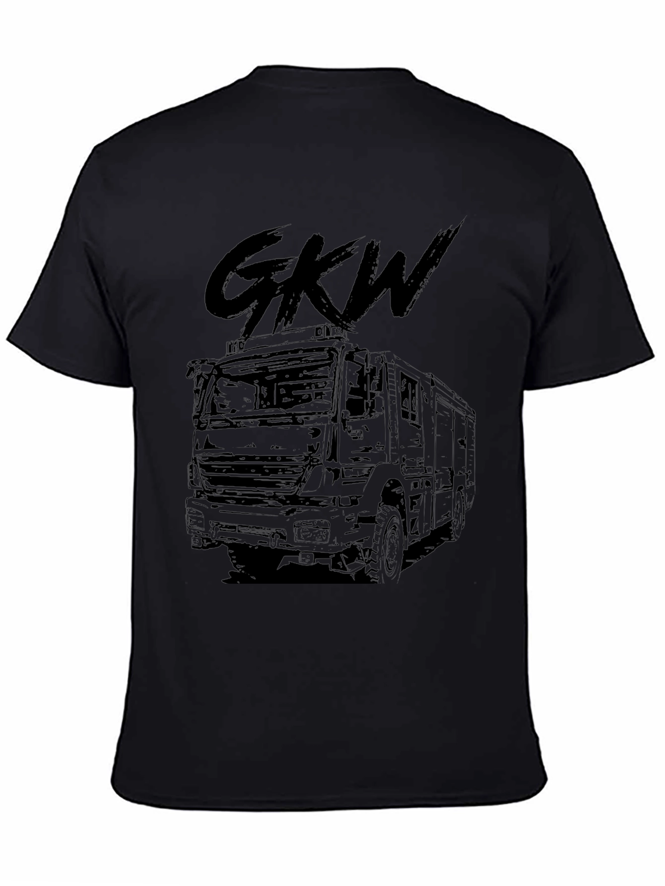 GKW Truck Graphic Tee - Black