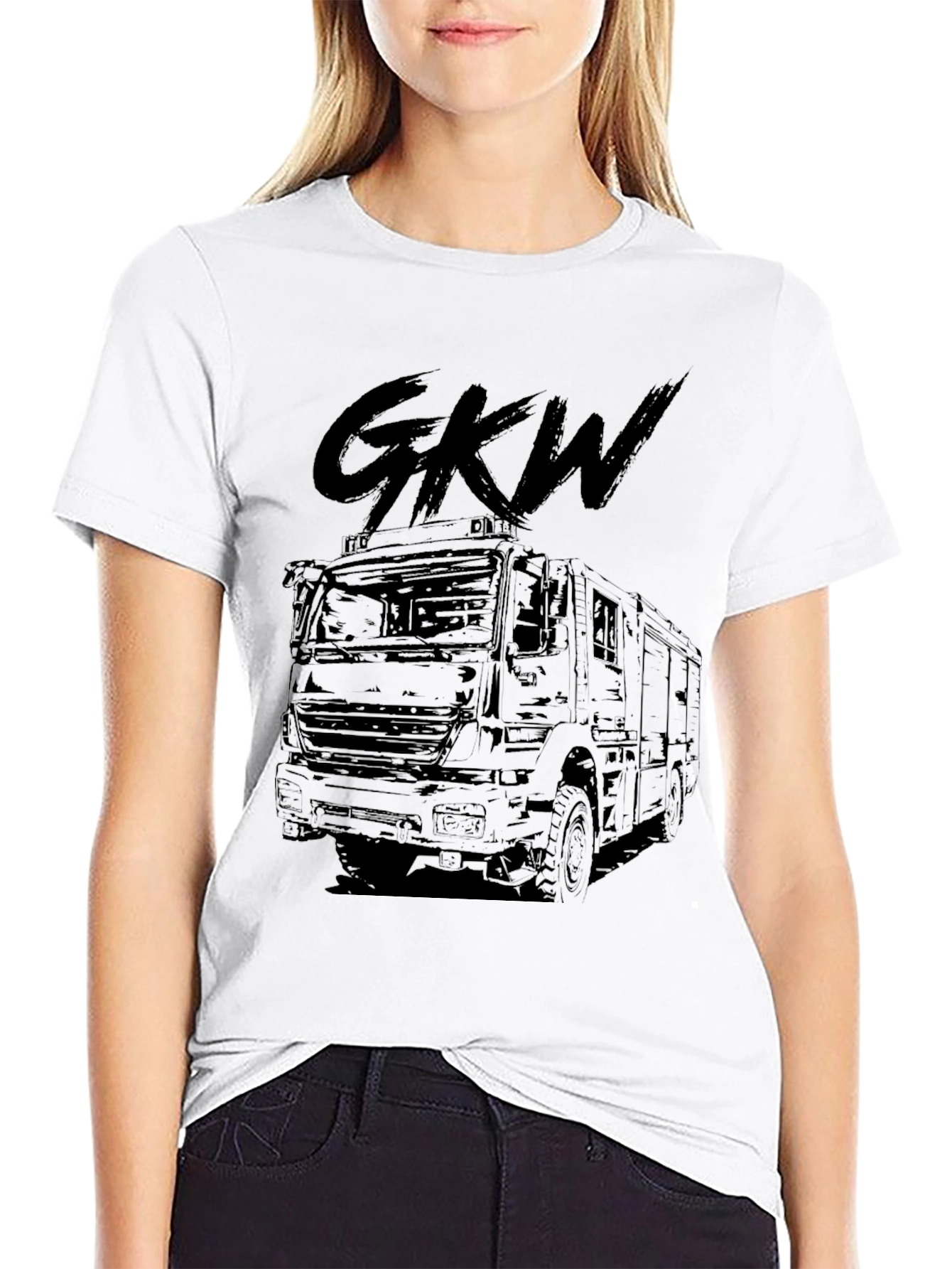 GKW Truck Graphic Tee - Black