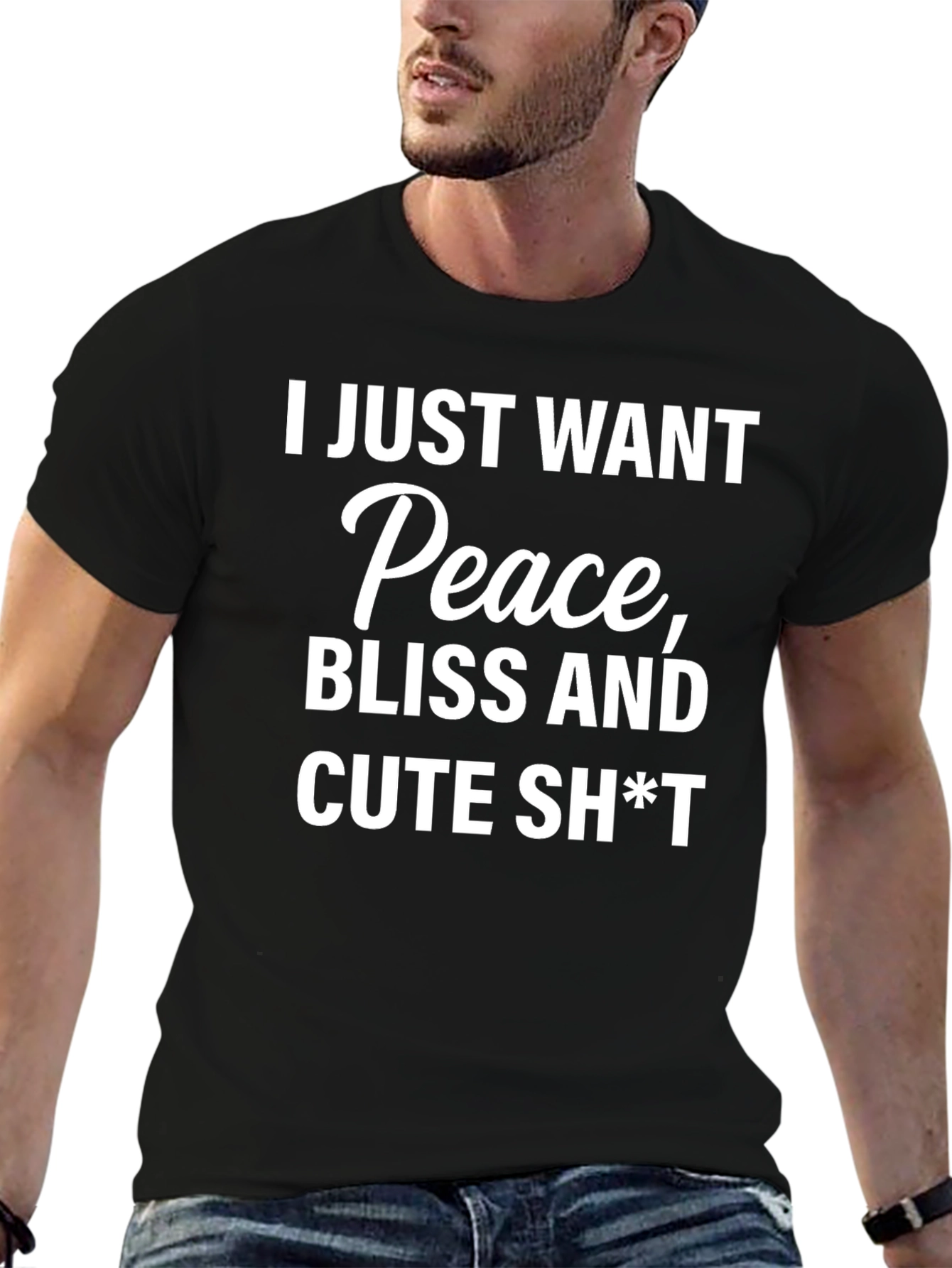 Peace Bliss & Cute Sh*t T-Shirt