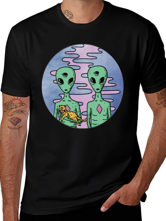 Alien Friends Graphic Tee