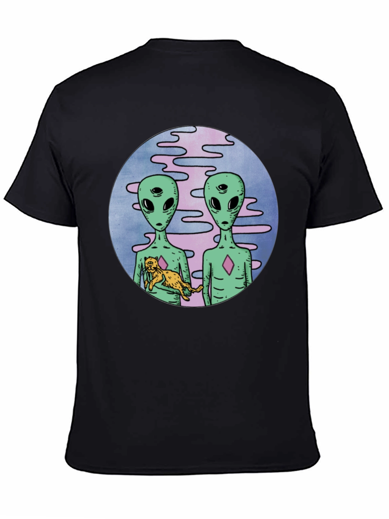 Alien Friends Graphic Tee