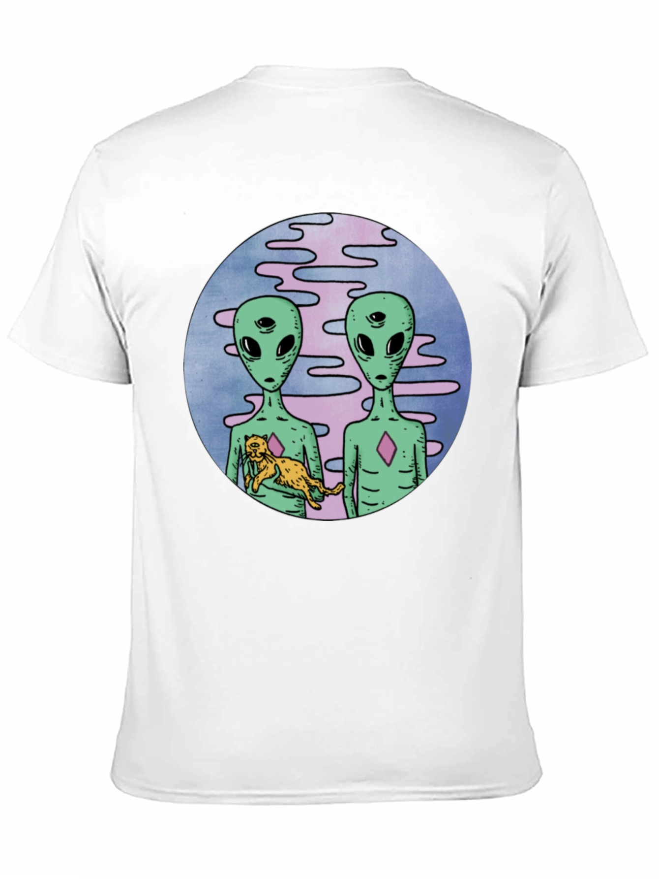 Alien Friends Graphic Tee