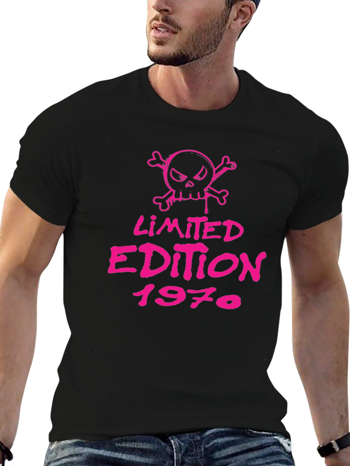 Limited Edition 1970 Skull Graphic T-Shirt