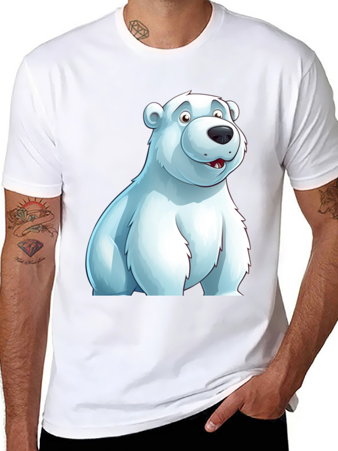 Polar Bear Graphic T-Shirt