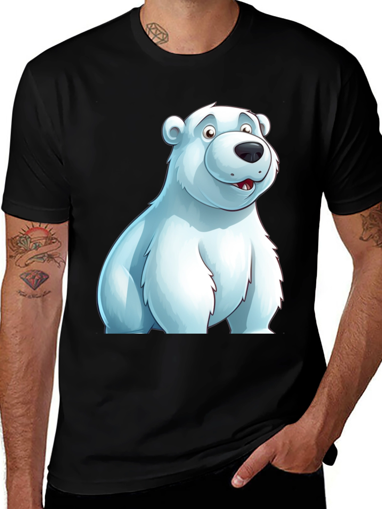 Polar Bear Graphic T-Shirt