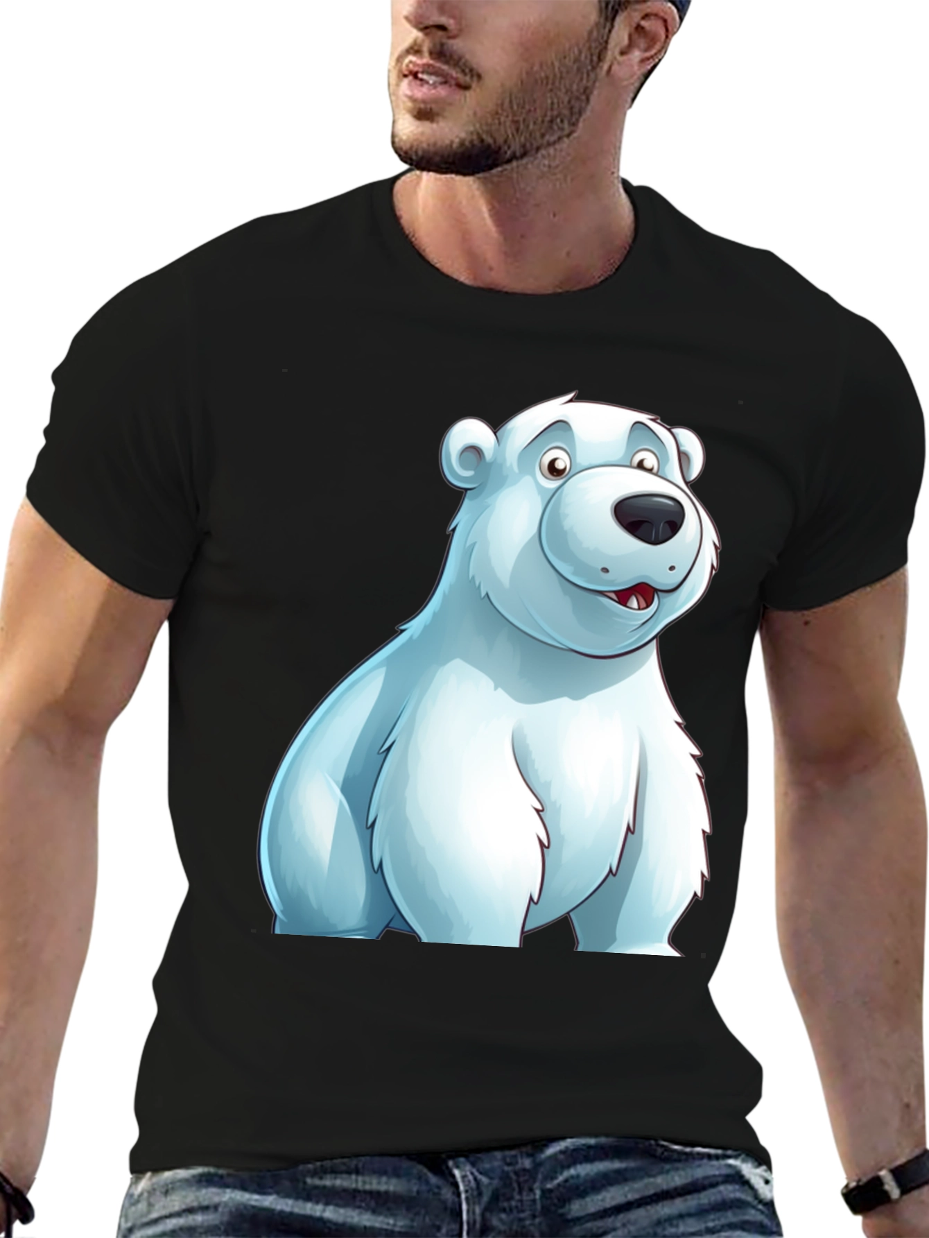 Polar Bear Graphic T-Shirt