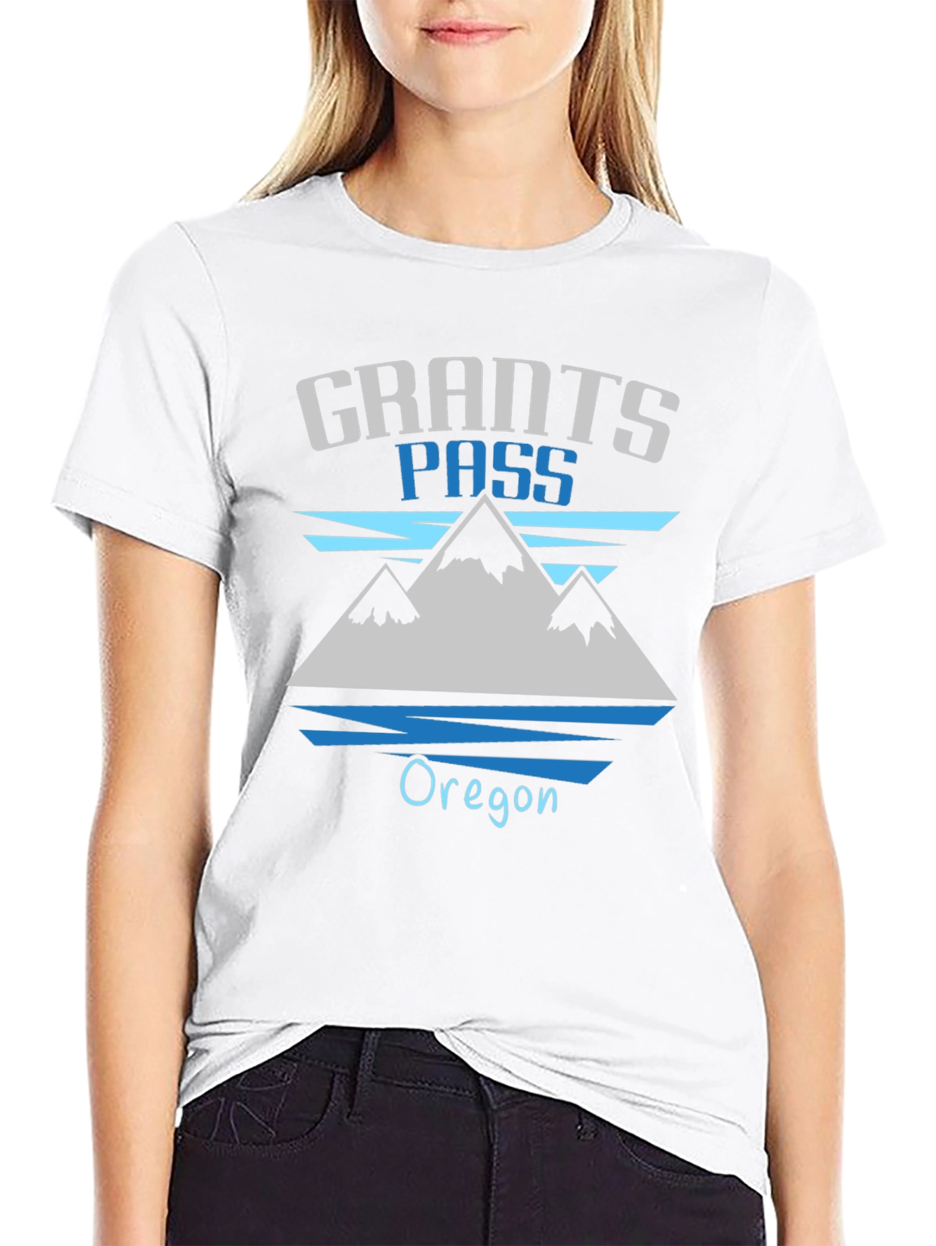 Grants Pass Oregon Mountain T-Shirt