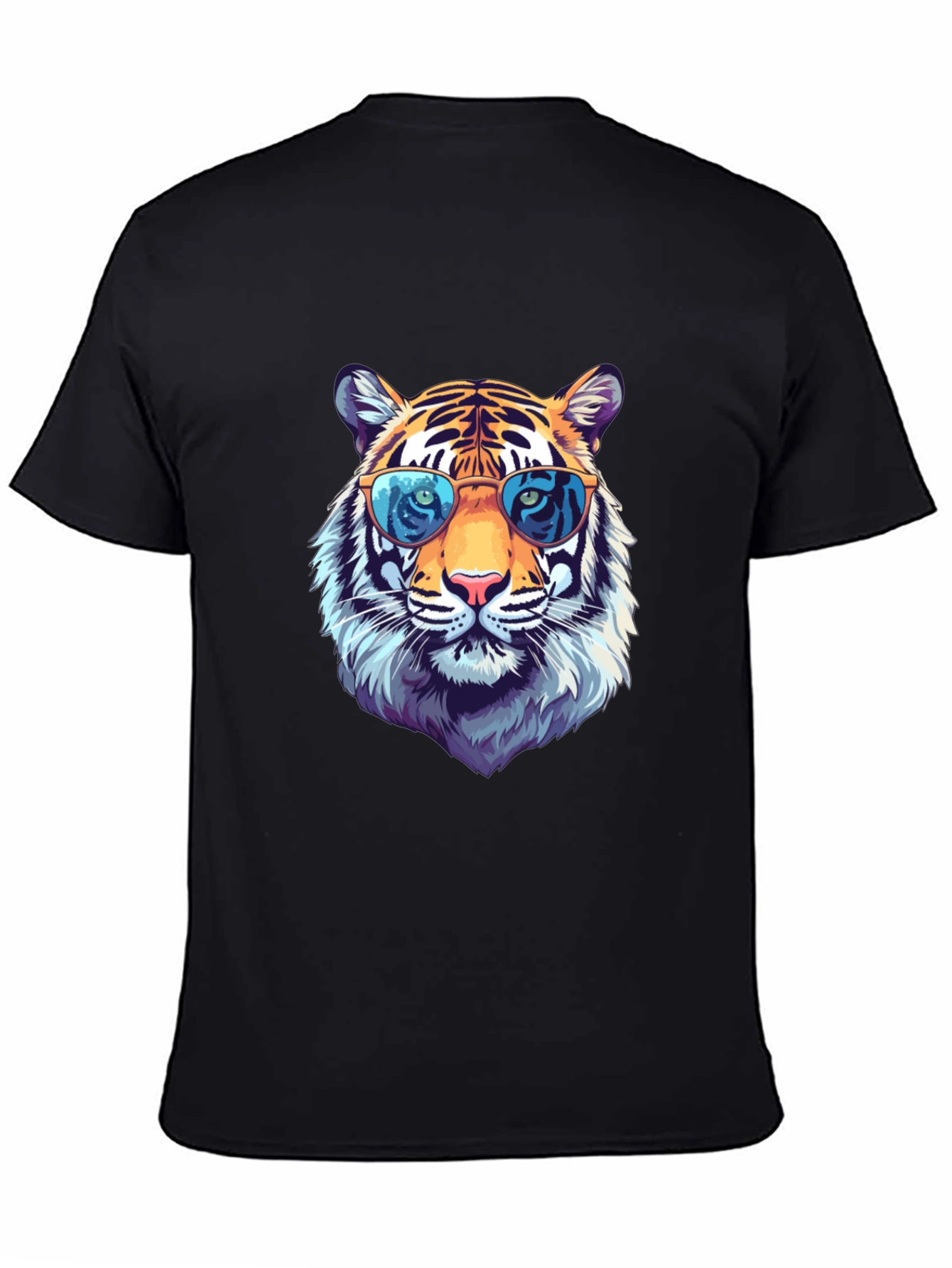 Cool Tiger Graphic Tee - Stylish Animal Print T-Shirt