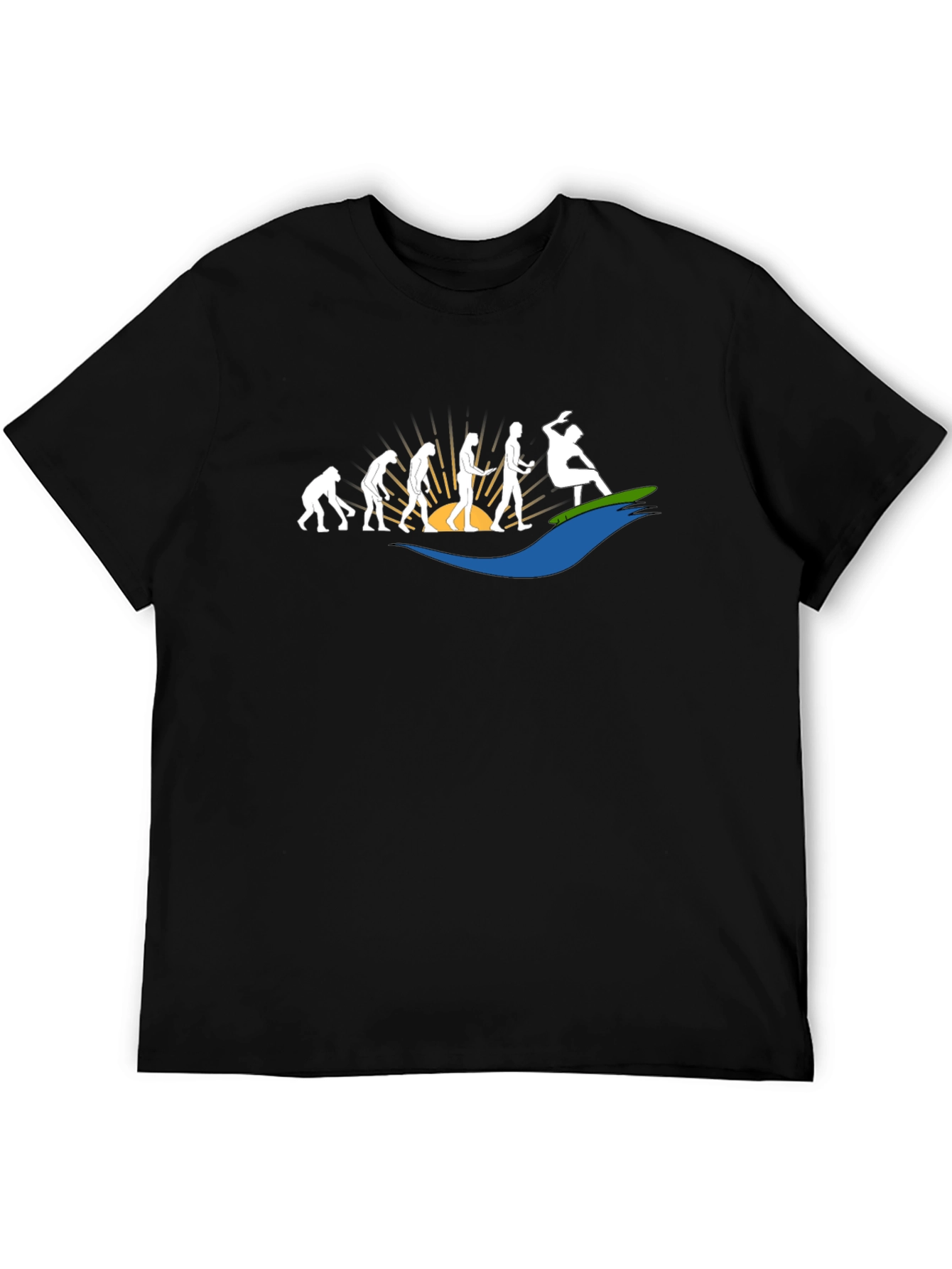 Evolution of Gaming Black T-Shirt