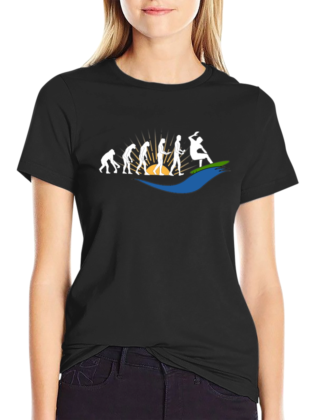 Evolution of Gaming Black T-Shirt