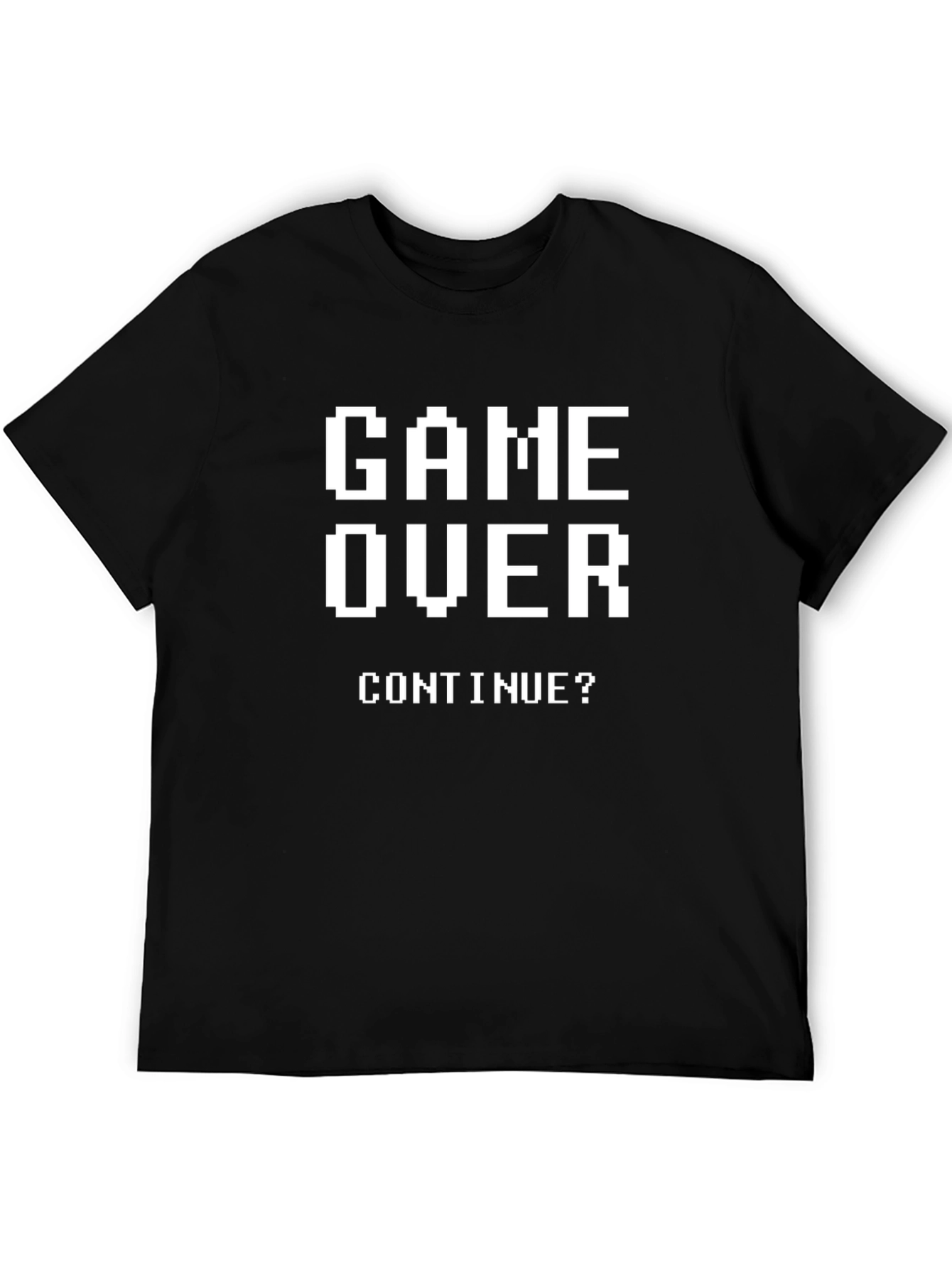 Game Over T-Shirt - Retro Gaming Pixel Design