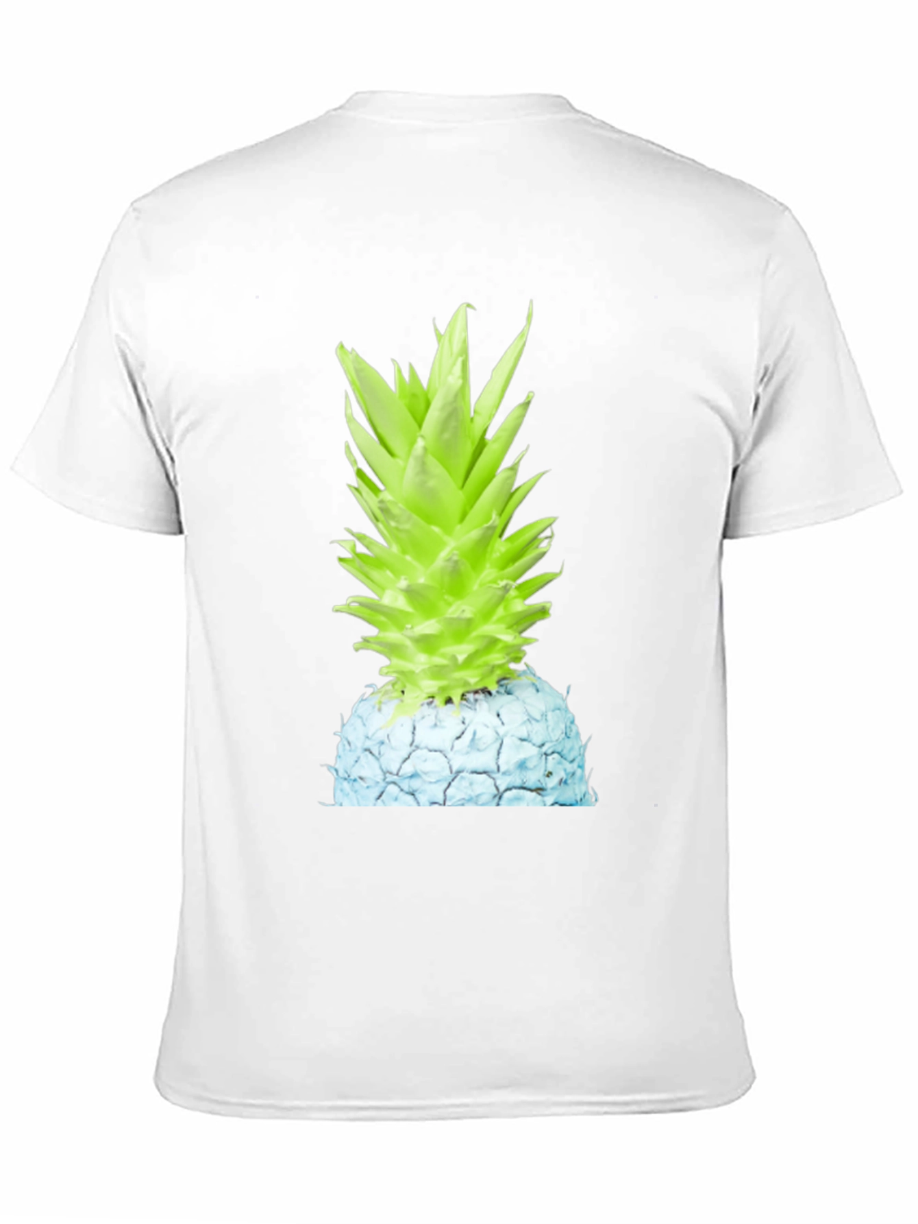 Neon Pineapple Graphic Tee - Unisex Black T-Shirt