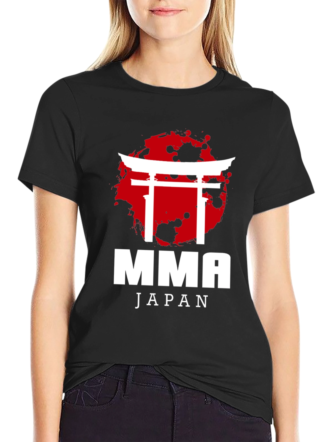 MMA Japan Graphic Black T-Shirt