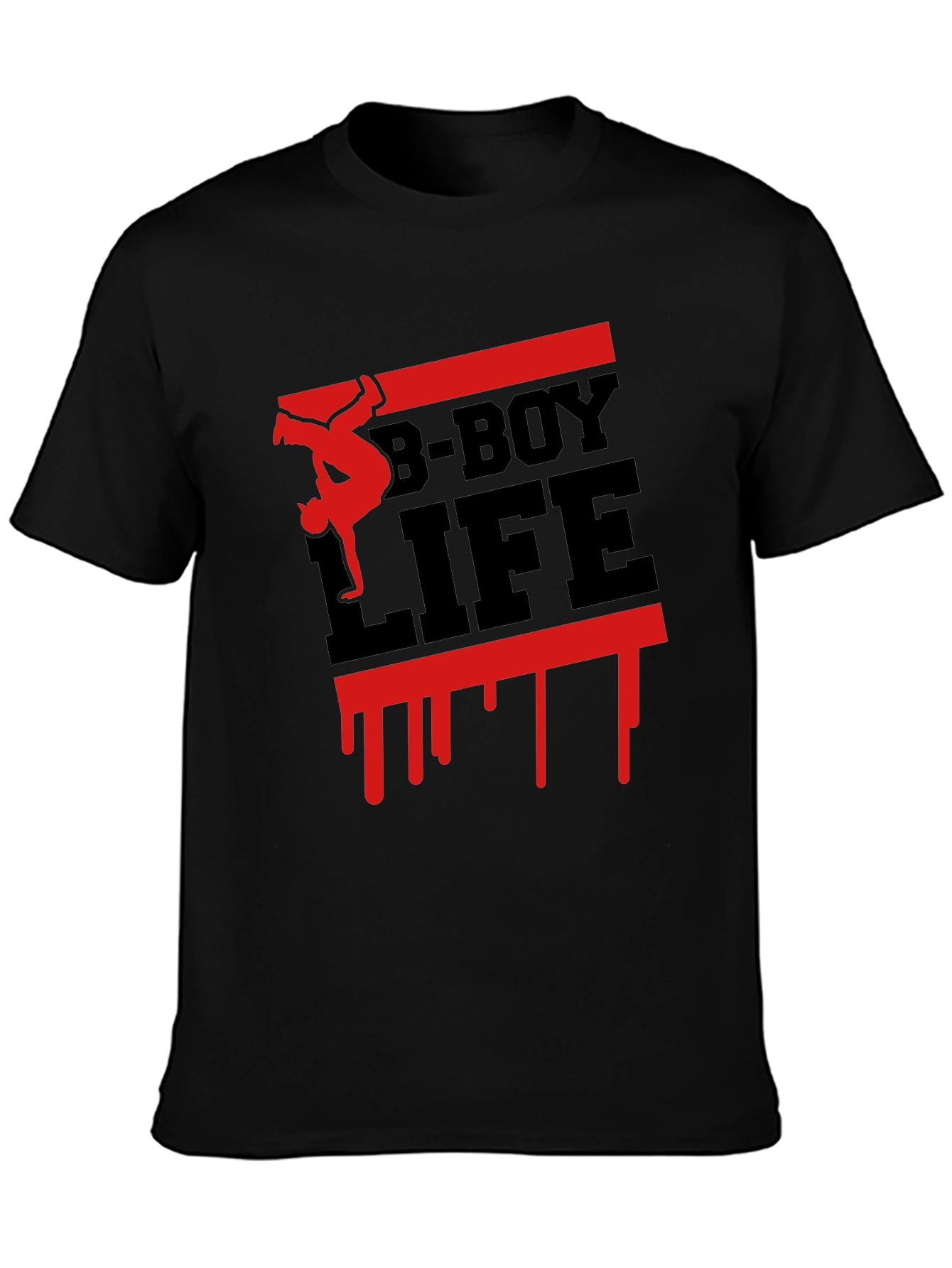 B-Boy Life Graphic Tee - Urban Streetwear Fashion