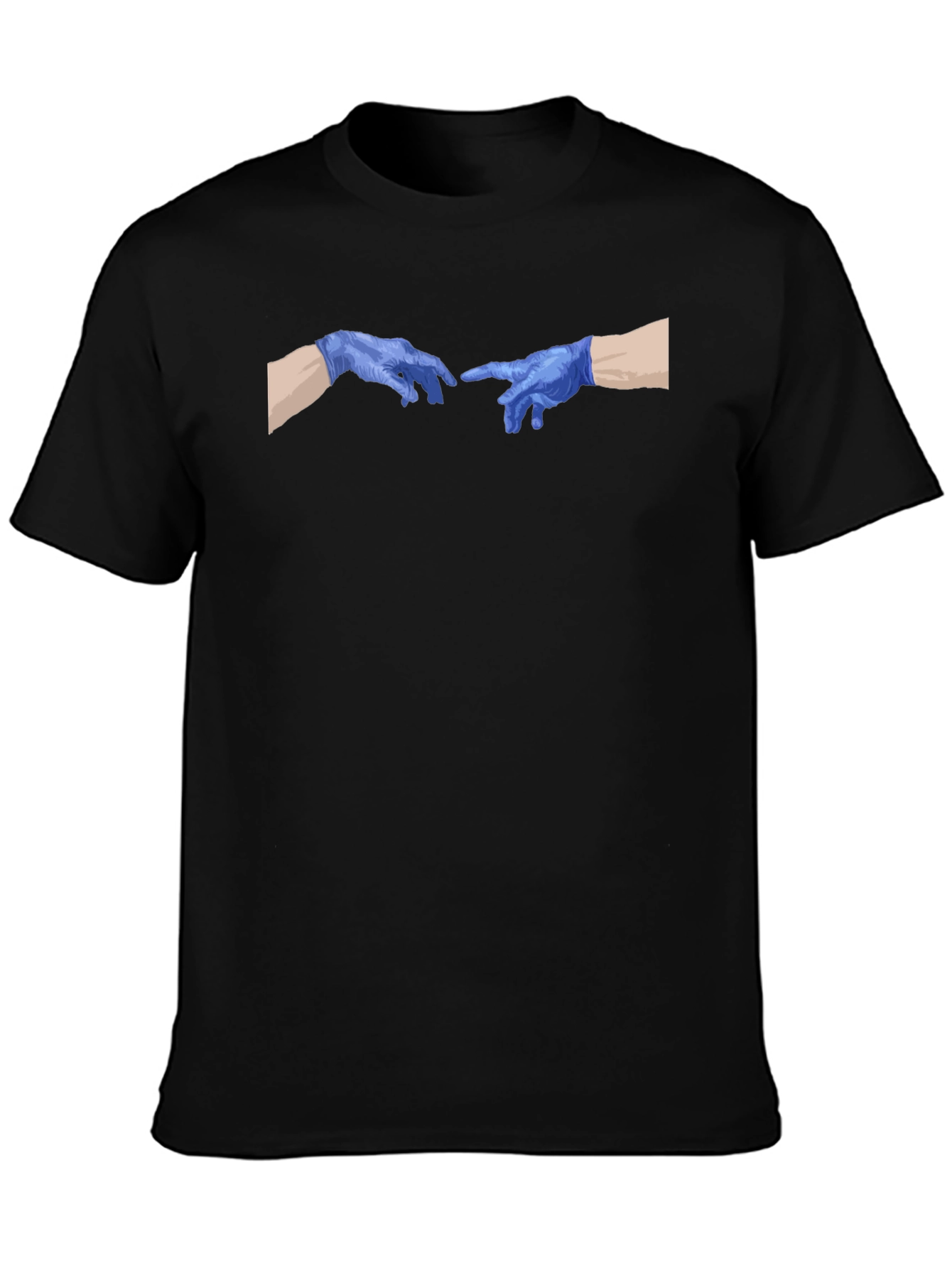 Creation of Adam Covid T-Shirt - Black