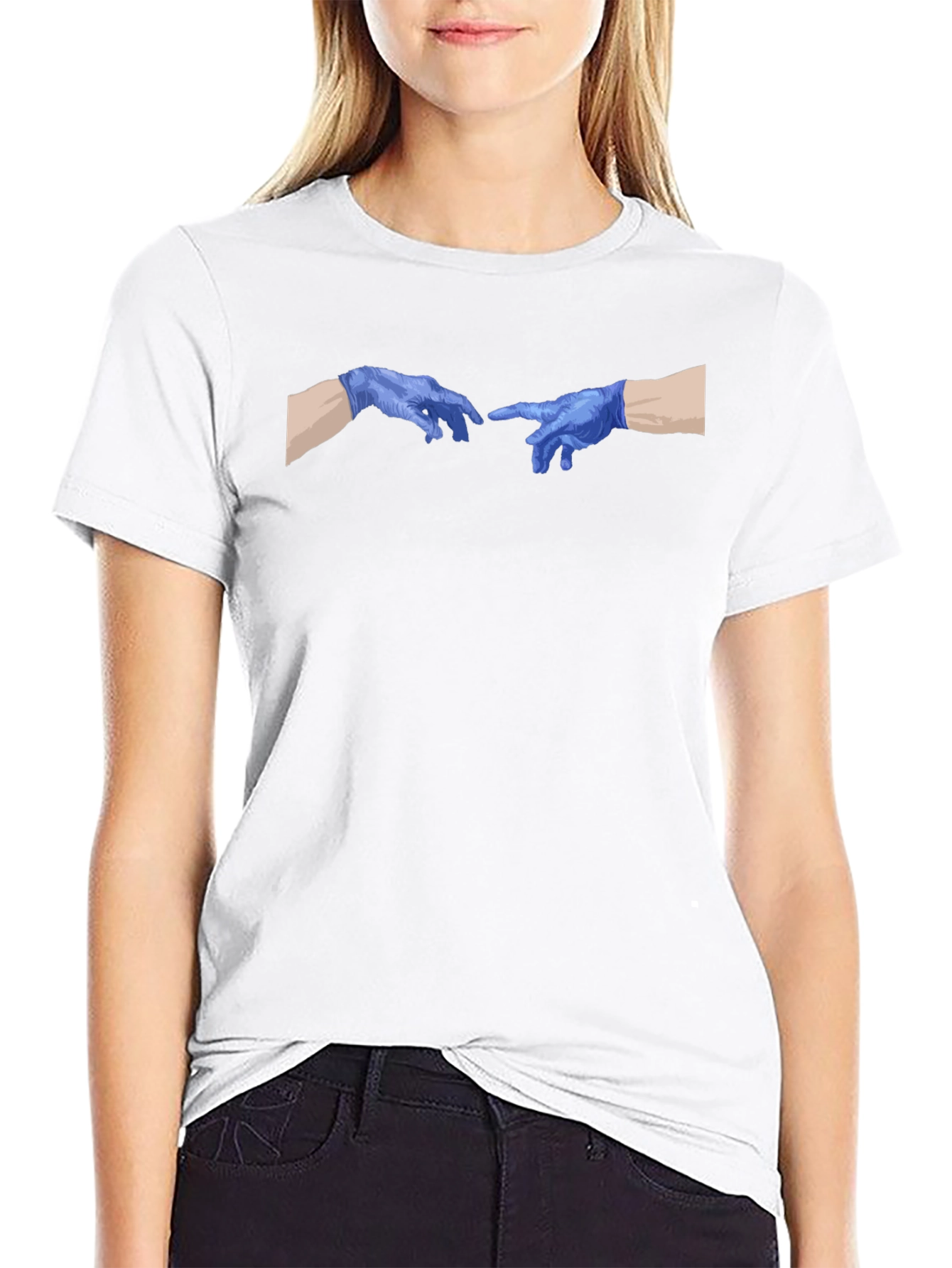 Creation of Adam Covid T-Shirt - Black
