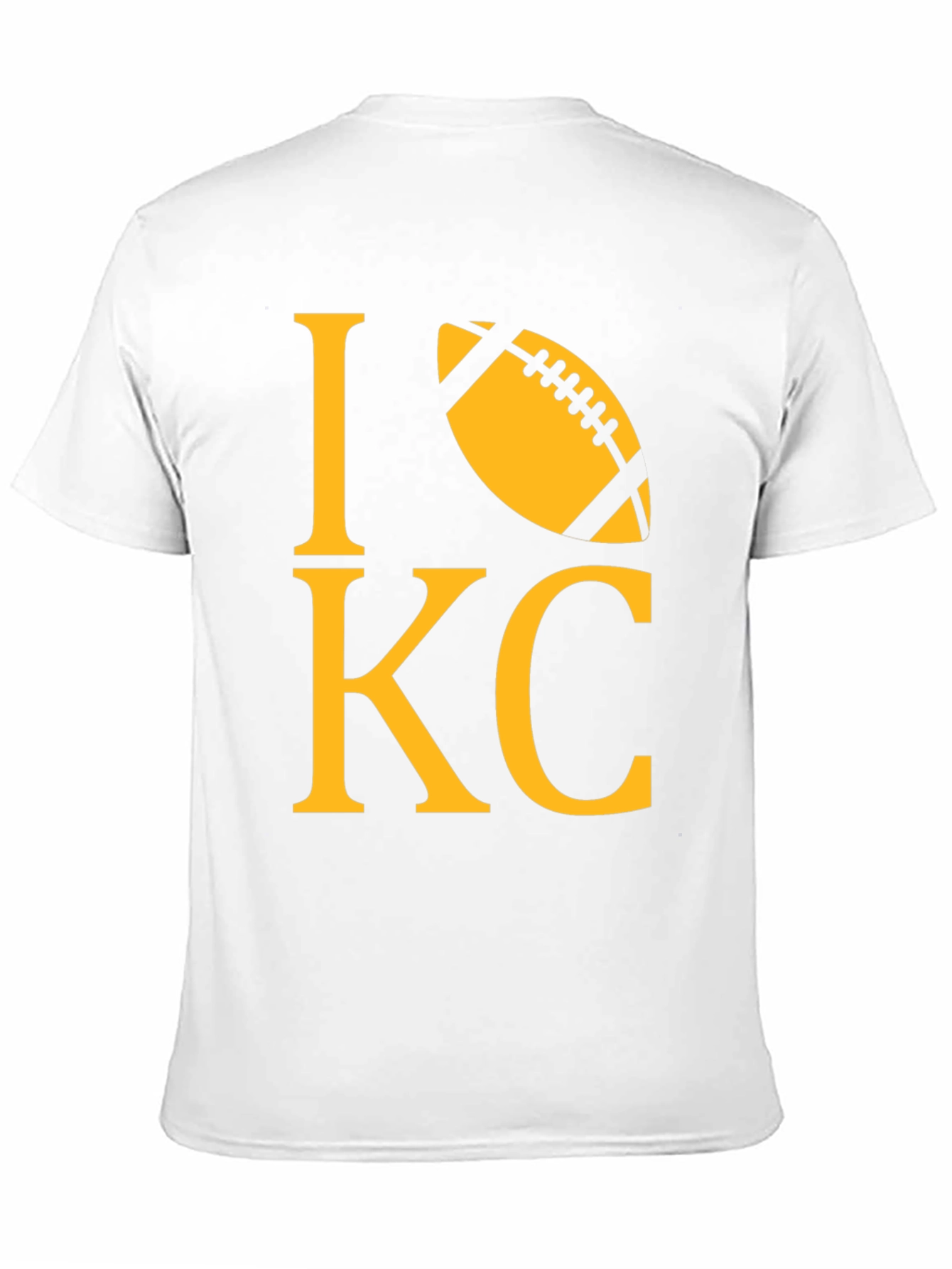 I Love KC Football T-Shirt
