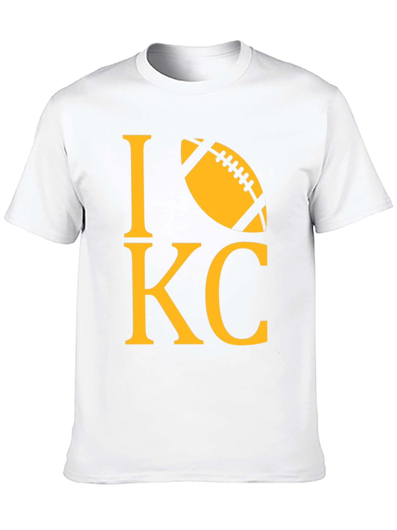 I Love KC Football T-Shirt